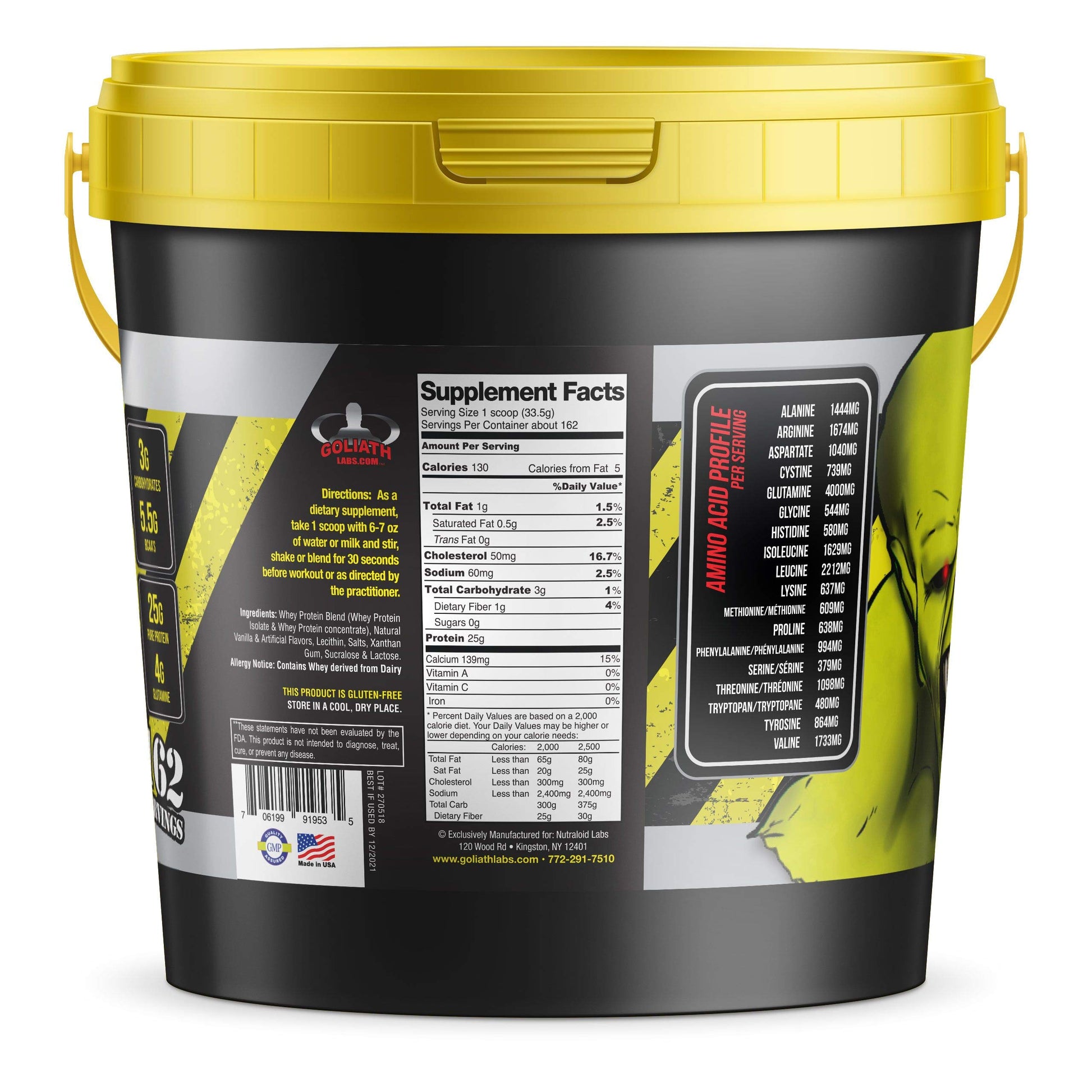 COLOSSAL LABS Muscle Protein Whey Powder [12 lbs/Pack of 1]–Chocolate Protein COLOSSAL LABS uk supplements