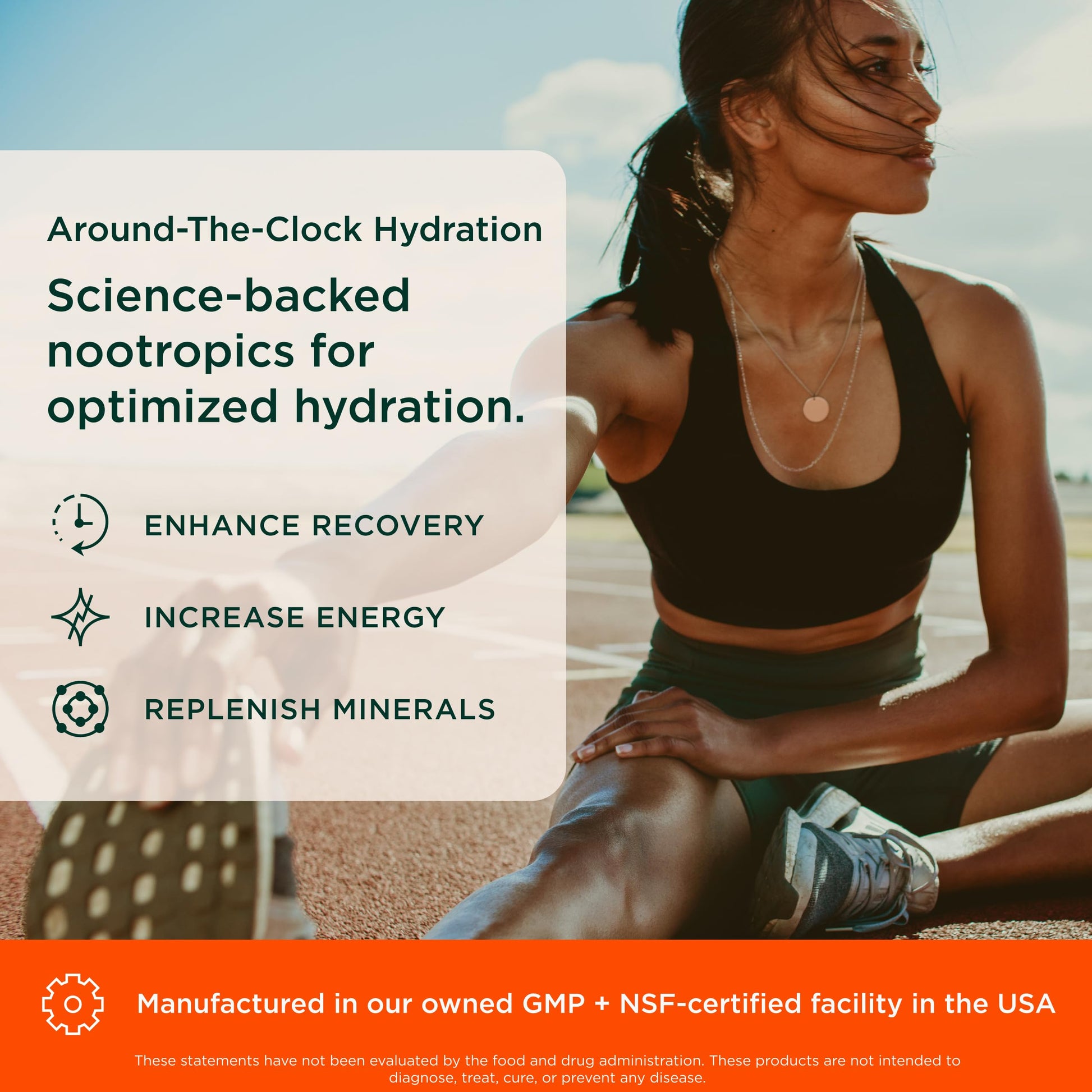 The Genius Brand Genius Electrolytes - Electrolyte Powder for Active Lifestyles - Supports Hydration, Energy, Endurance, Muscle Growth & Recovery - Lemon Lime - 30 Servings The Genius Brand uk supplements