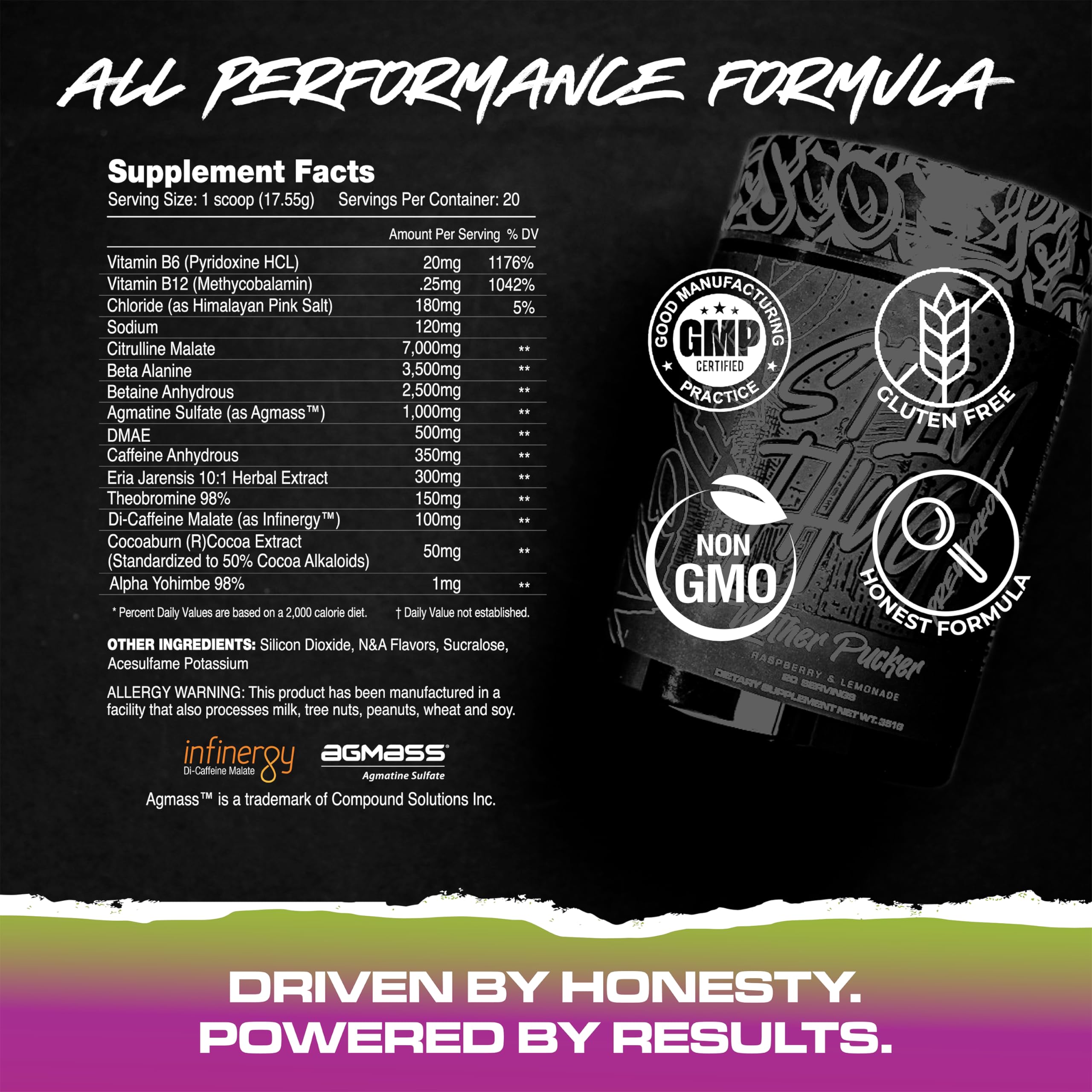 KILO LABS Pre Workout Powder | Stim Thug Preworkout for Men and Women | Hydrating KILO LABS uk supplements