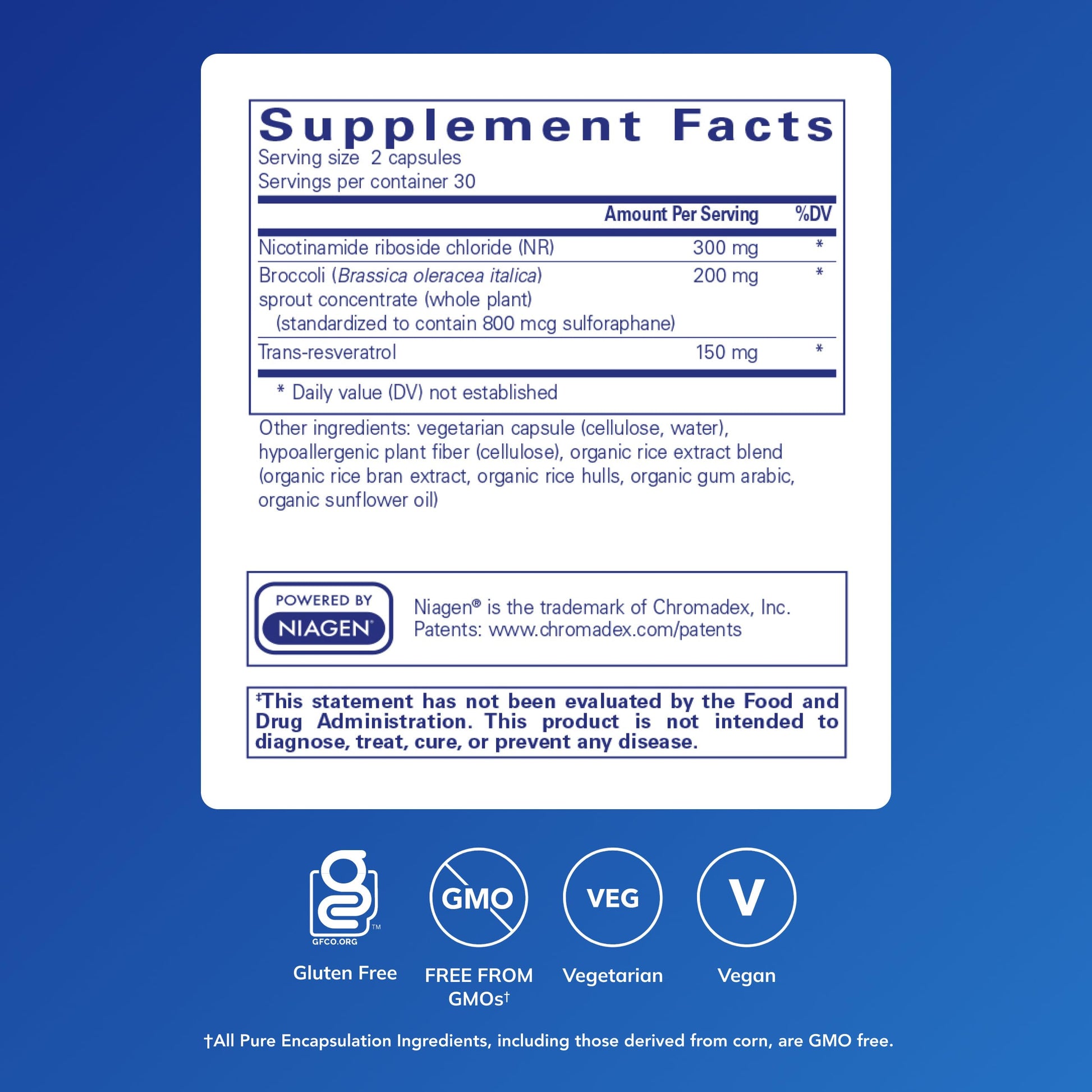 Pure Encapsulations NR Longevity NAD Supplement – Supports Healthy Aging, NAD+ Replenishment, Mitochondrial Function, with NIAGEN – Gluten Free, Non-GMO, Hypoallergenic – 60 Capsules Pure Encapsulations uk supplements