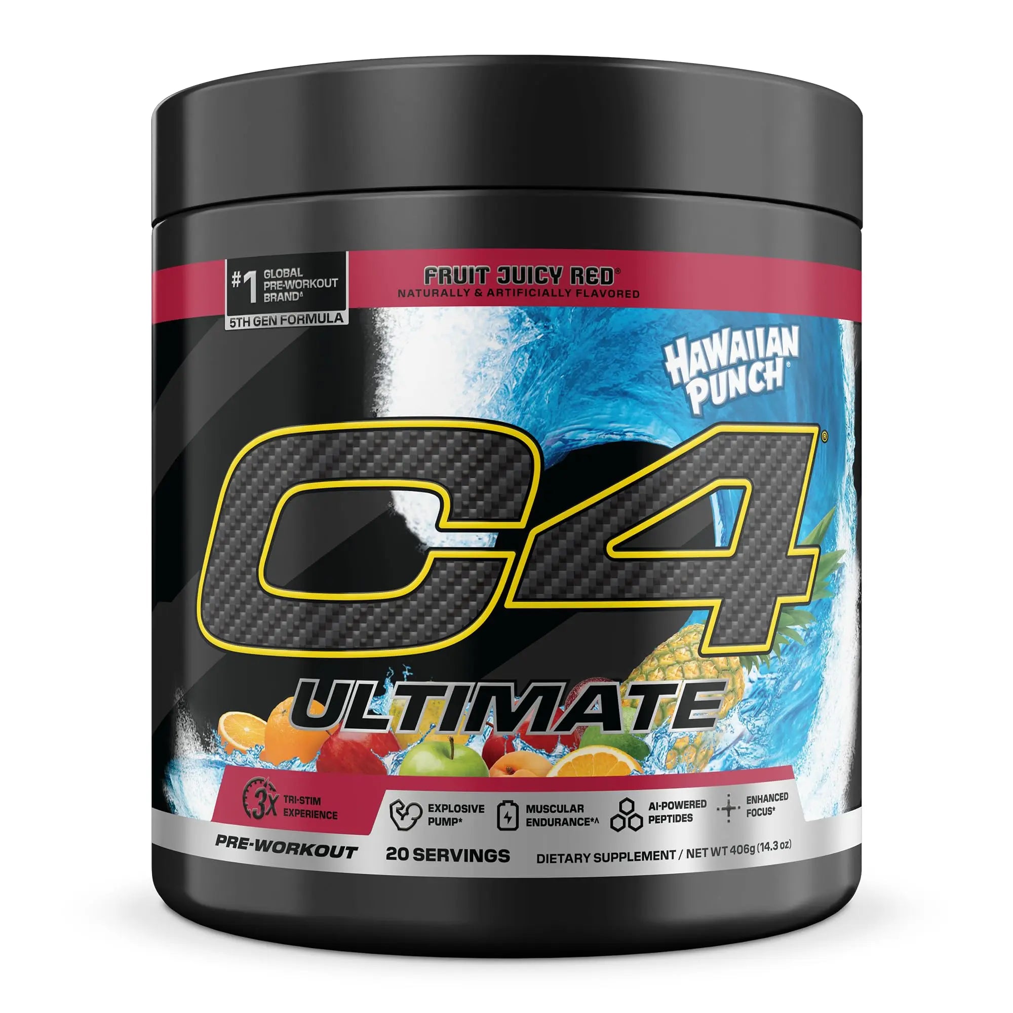 C4 Ultimate Pre Workout Powder - Sugar Free Preworkout Energy Supplement for Men & Women - 300mg Caffeine + TeaCrine + Dynamine + Creatine C4 uk supplements