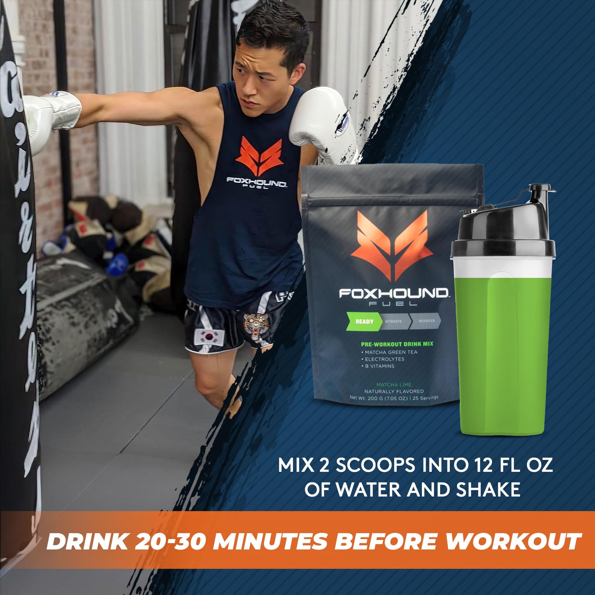 Foxhound Fuel Keto Pre Workout Powder Electrolytes Drink Mix, Sugar Free Preworkout Foxhound Fuel uk supplements