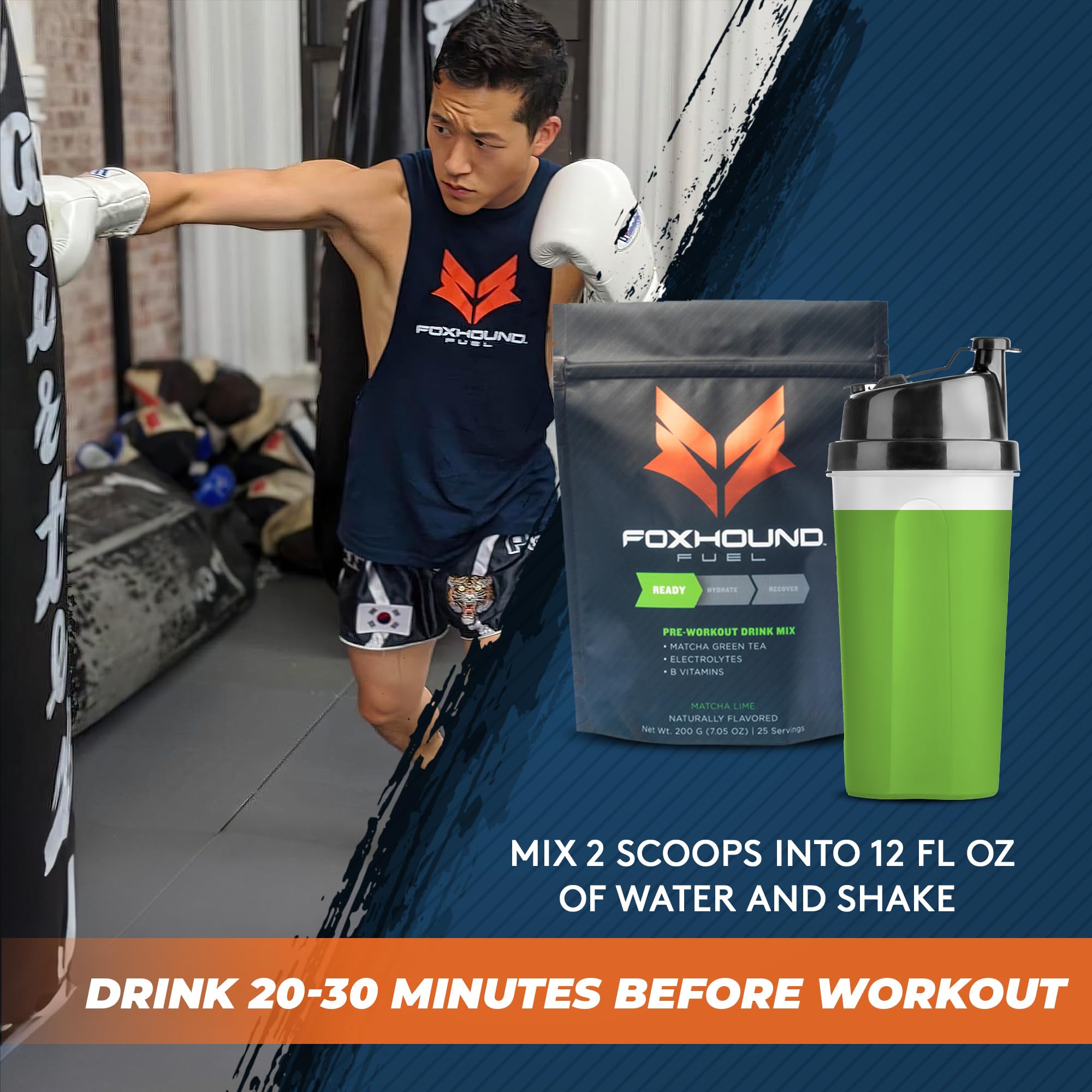 Foxhound Fuel Keto Pre Workout Powder Electrolytes Drink Mix, Sugar Free Preworkout Foxhound Fuel uk supplements