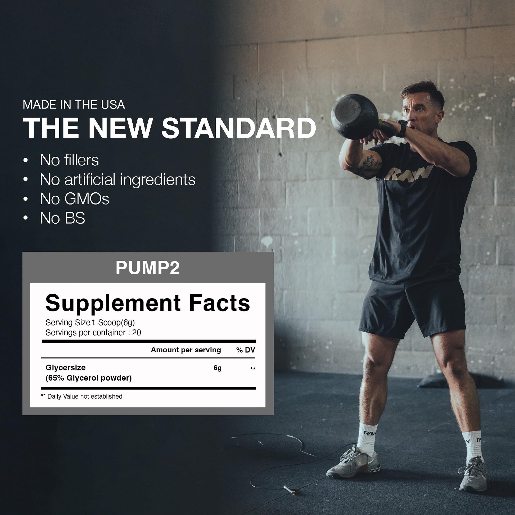 RAW Pump2 Pre Workout | Glycerol Pump Pre Workout Supplement, Pair Pump Supplement for Best Results Or Any Preworkout Powder | Enhanced Hydratio RAW uk supplements