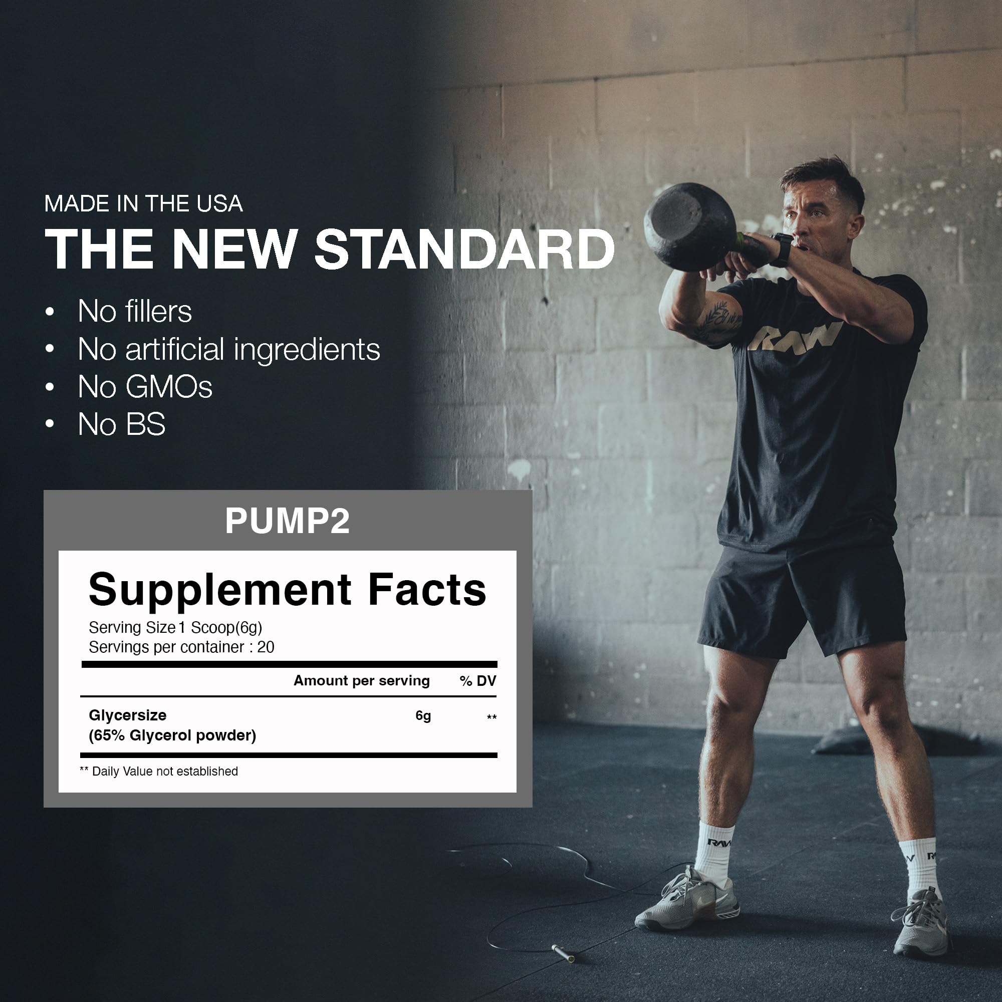 RAW Pump2 Pre Workout | Glycerol Pump Pre Workout Supplement, Pair Pump Supplement for Best Results Or Any Preworkout Powder | Enhanced Hydratio RAW uk supplements