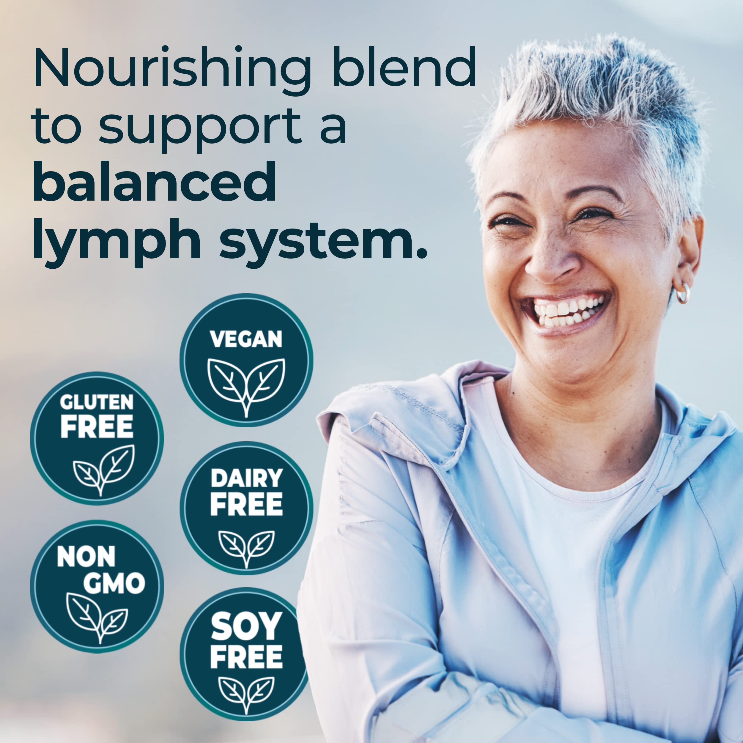 PUREHEALTH RESEARCH Lymph System Support Supplement - Lymphatic Drainage Supplement PUREHEALTH RESEARCH uk supplements