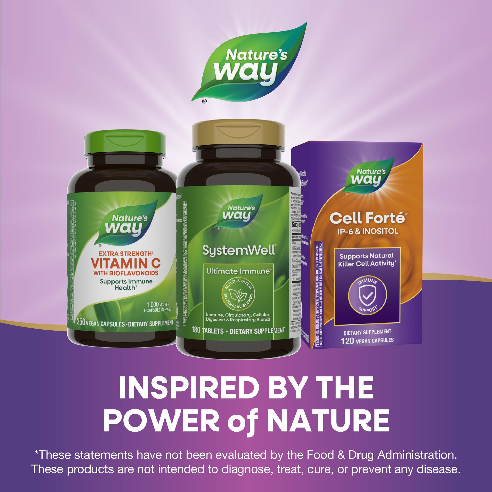 Nature's Way Systemwell Ultimate Immune* with Vitamins C, A, D, Zinc, & Selenium, Multi-System Botanical Blends Including Immune, Respiratory, Digestive & Circulatory, 180 Tablets (Packaging May Vary) Nature's Way uk supplements