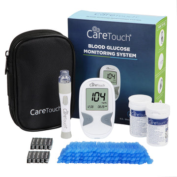Care Touch Blood Glucose Meter Kit - Diabetes Testing Kit with Glucometer Care Touch uk supplements