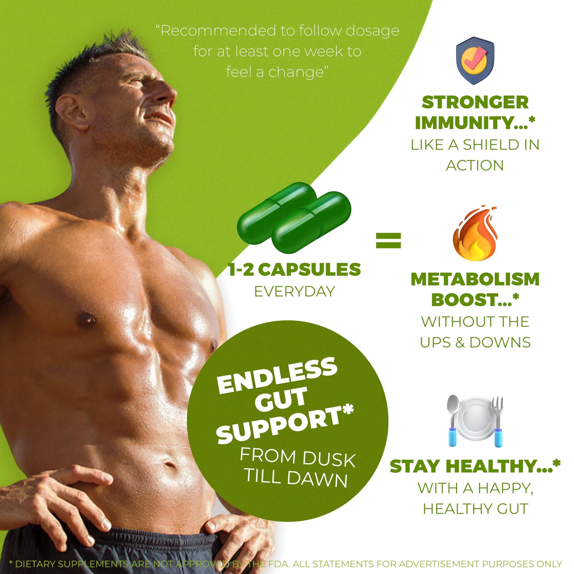 Stemox Gut Energy – Natural Energy & Metabolism Support Supplement with Biotin, Chromium, Alpha Lipoic Acid & Organic Herbal Extracts – Blood Sugar & Gut Health Support – 60 Vegan Capsules Stemox uk supplements