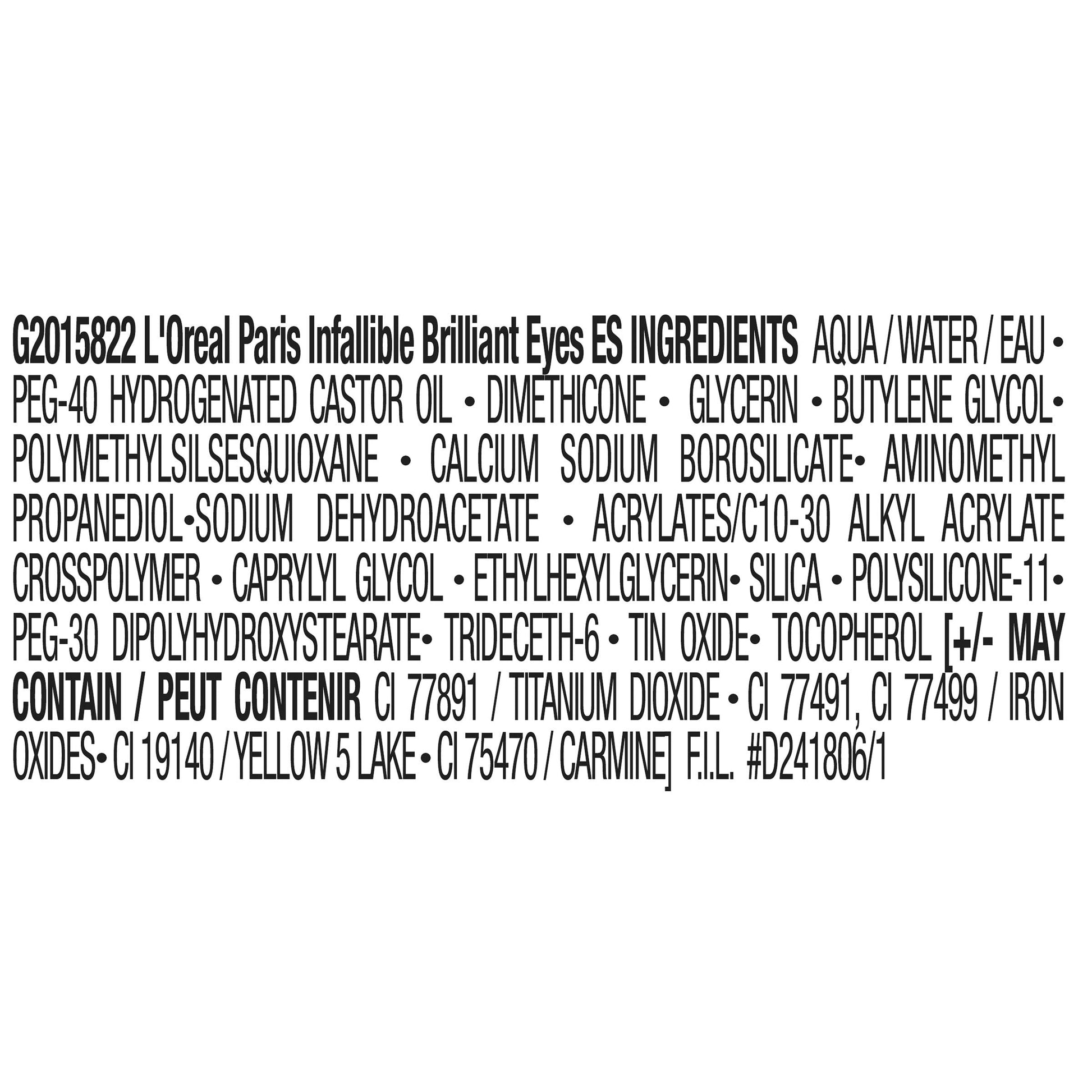 L'Oreal Paris Brilliant Eyes Shimmer Liquid Eye Shadow, Longwearing Lasting Shimmer, Crease Resistant, Flake-Proof, Precision Applicator, Quick Dry, Non-Greasy, Amethyst Quartz, 0.1 oz. L'Oreal Paris uk supplements