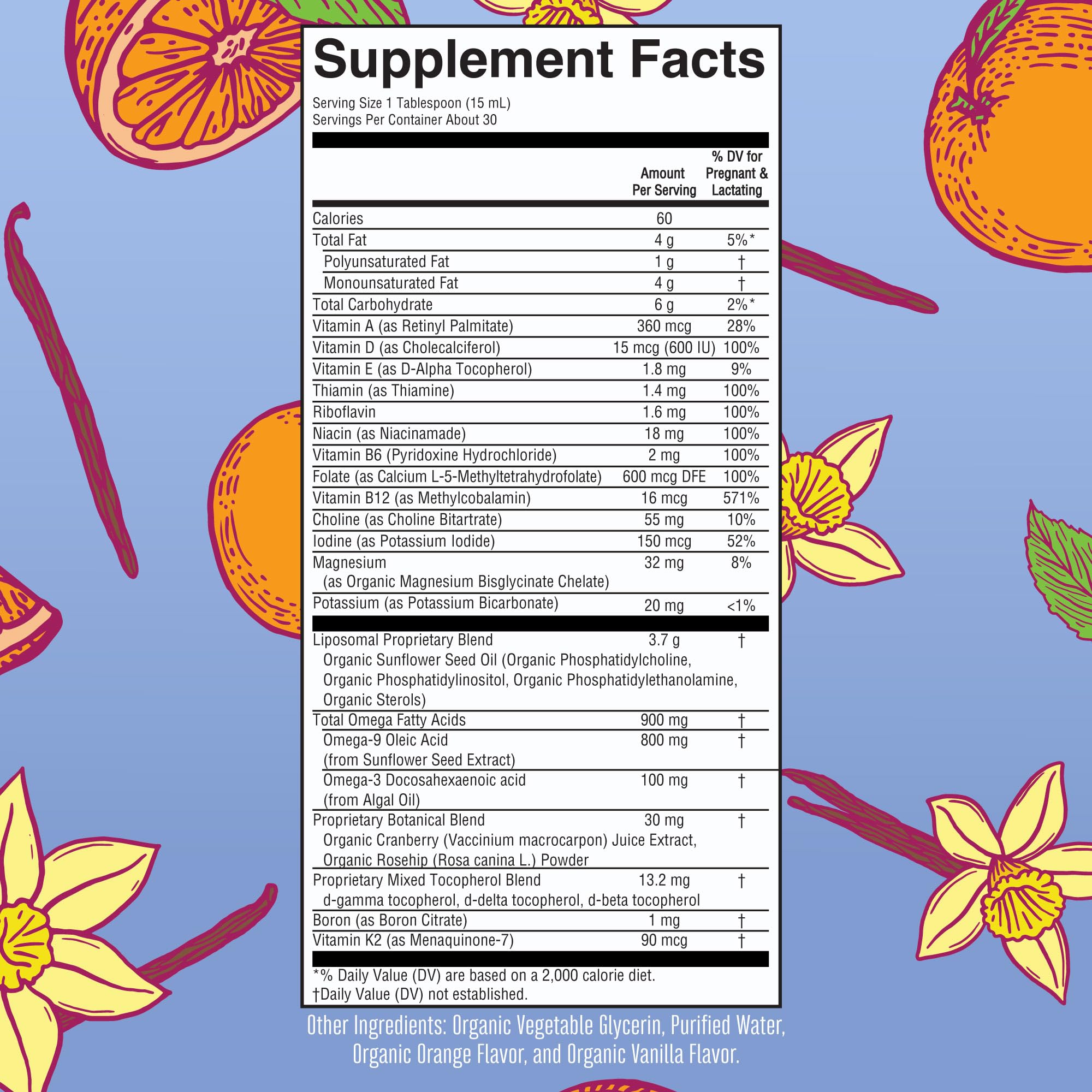 MaryRuth Organics Prenatal & Postnatal Multivitamin for Women | Sugar Free | Formulated for Pre-Conception, Pregnancy & Nursing | Prenatal Vitamins | Vegan | Non-GMO | Gluten Free | 30 Servings MARYRUTH'S uk supplements