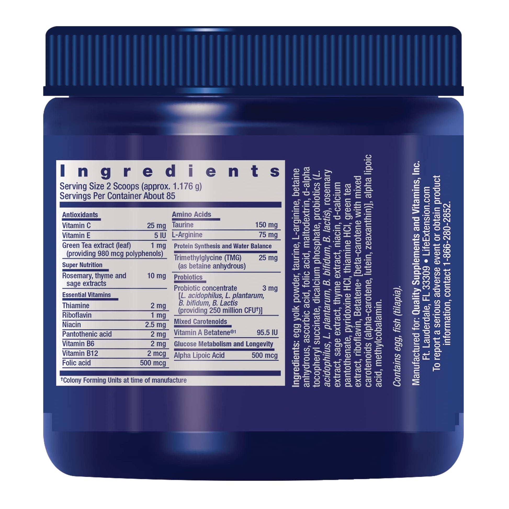 Life Extension Cat Mix – For Heart, Kidney & Pancreatic Function + Gut Health Life Extension uk supplements