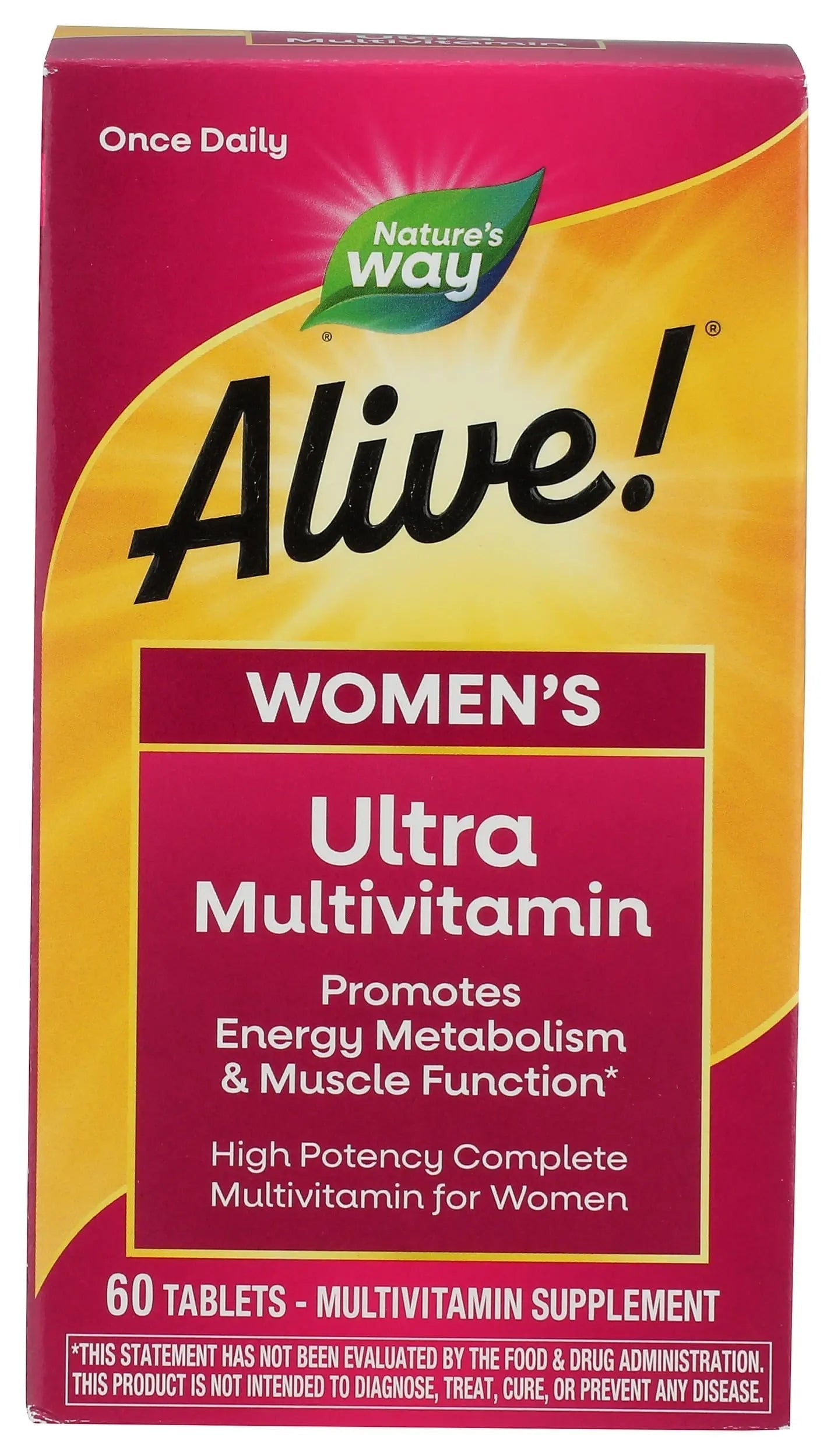Natures Way Alive! Once Daily Womens, 60 CT Nature's Way uk supplements