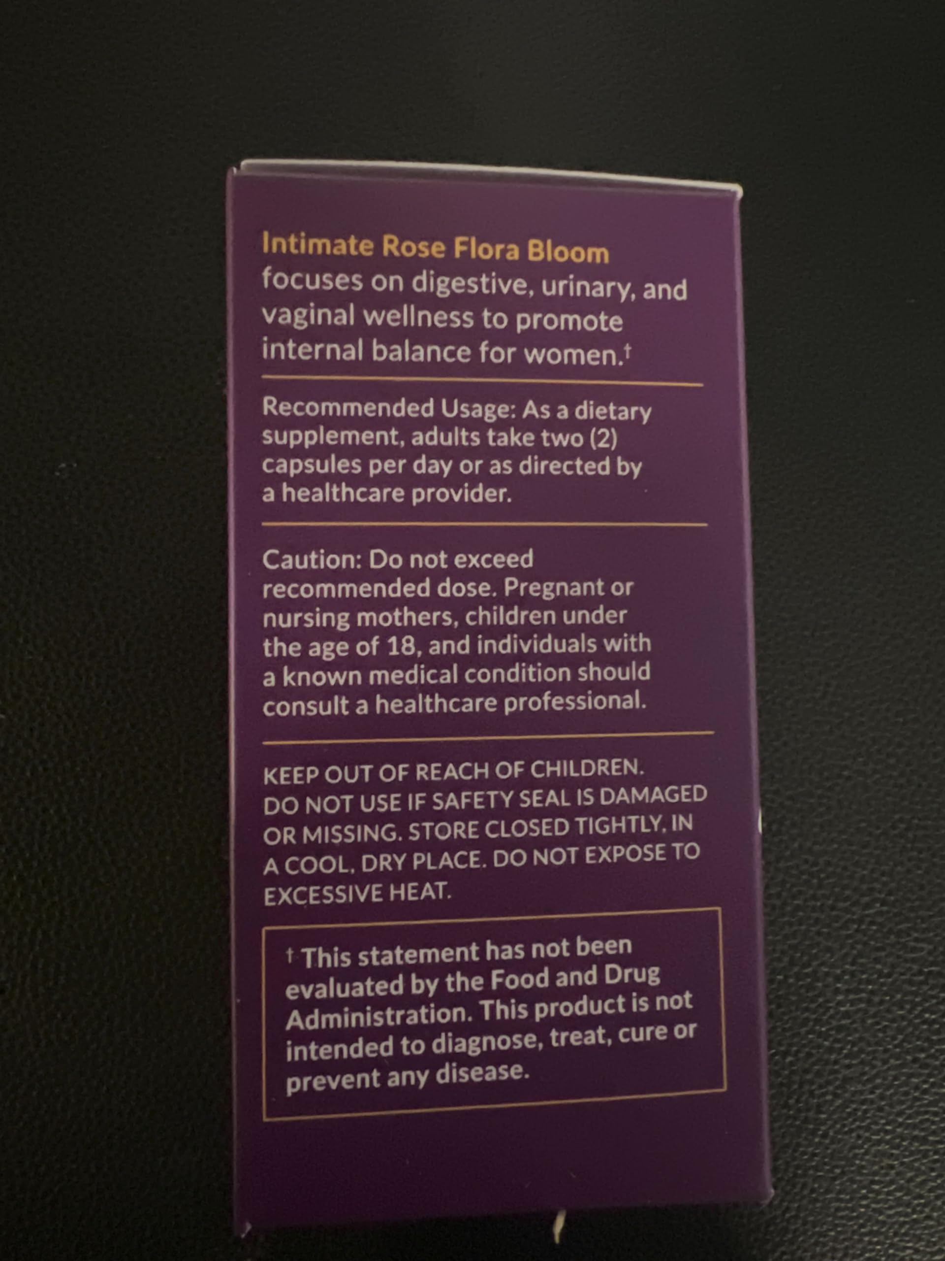 Intimate Rose Combo Pack! Flora Bloom Probiotics for Women (One Bottle) and Boric Balance Boric Acid Intimate Rose uk supplements