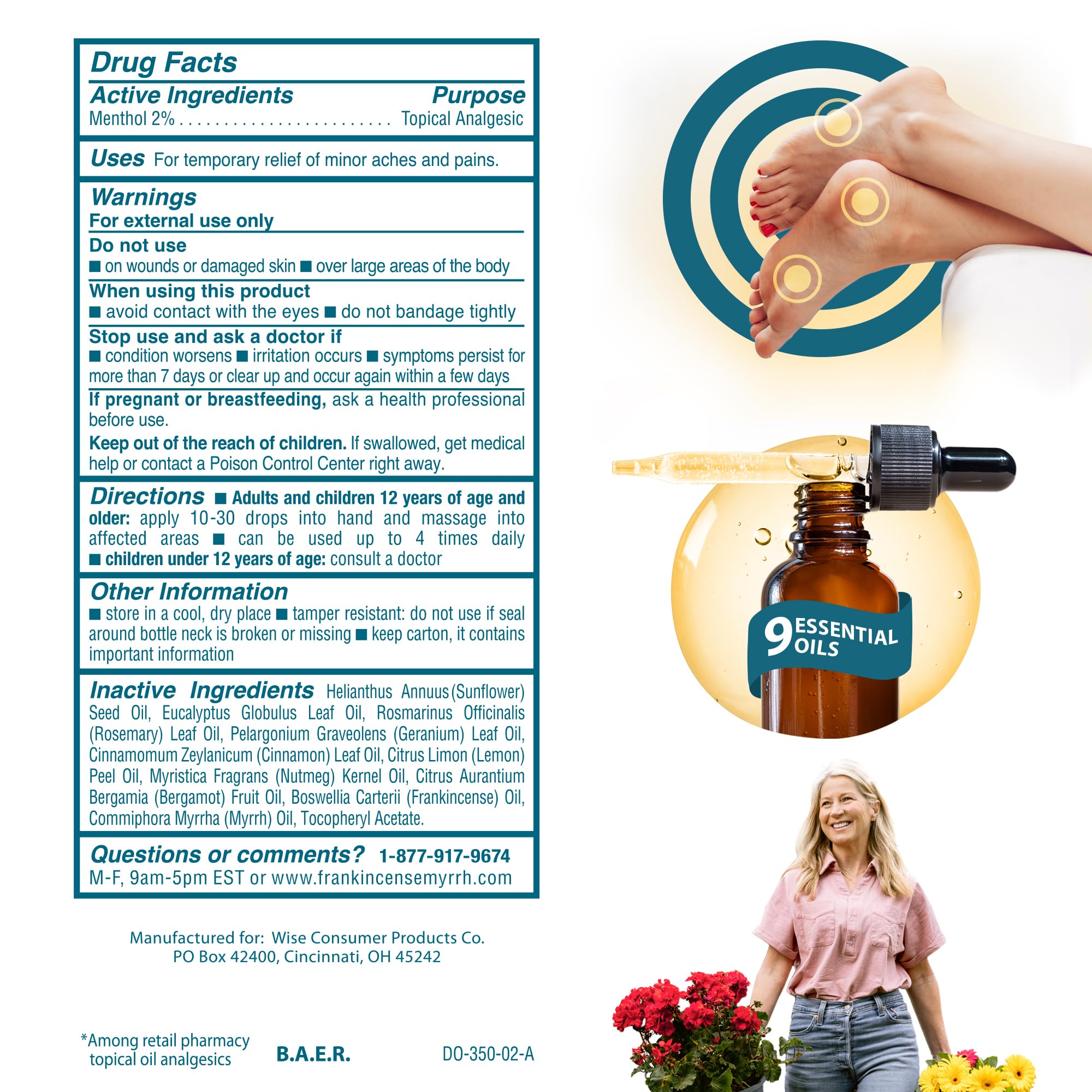 FRANKINCENSE & MYRRH Foot Pain Relief Rubbing Oil, Neuropathy Pain Relief for feet, Frankincense Essential Oil, Diabetic Lotion & Cream, Nerve, Neuropathy, Maximum Strength – 2 Pack FRANKINCENSE & MYRRH uk supplements