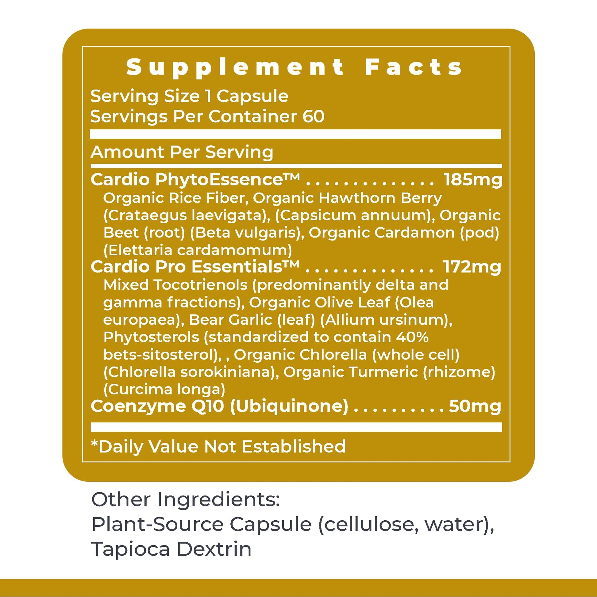 Premier Research Labs CardioVen - CoQ10, Coenzyme Q10, Co Q 10 Supplement 50mg, Ubiquinol with Chlorella, Tocotrienol & Cayenne Pepper for Heart Health, Antioxidant Support - 60 Vegetarian Capsules Premier Research Labs uk supplements