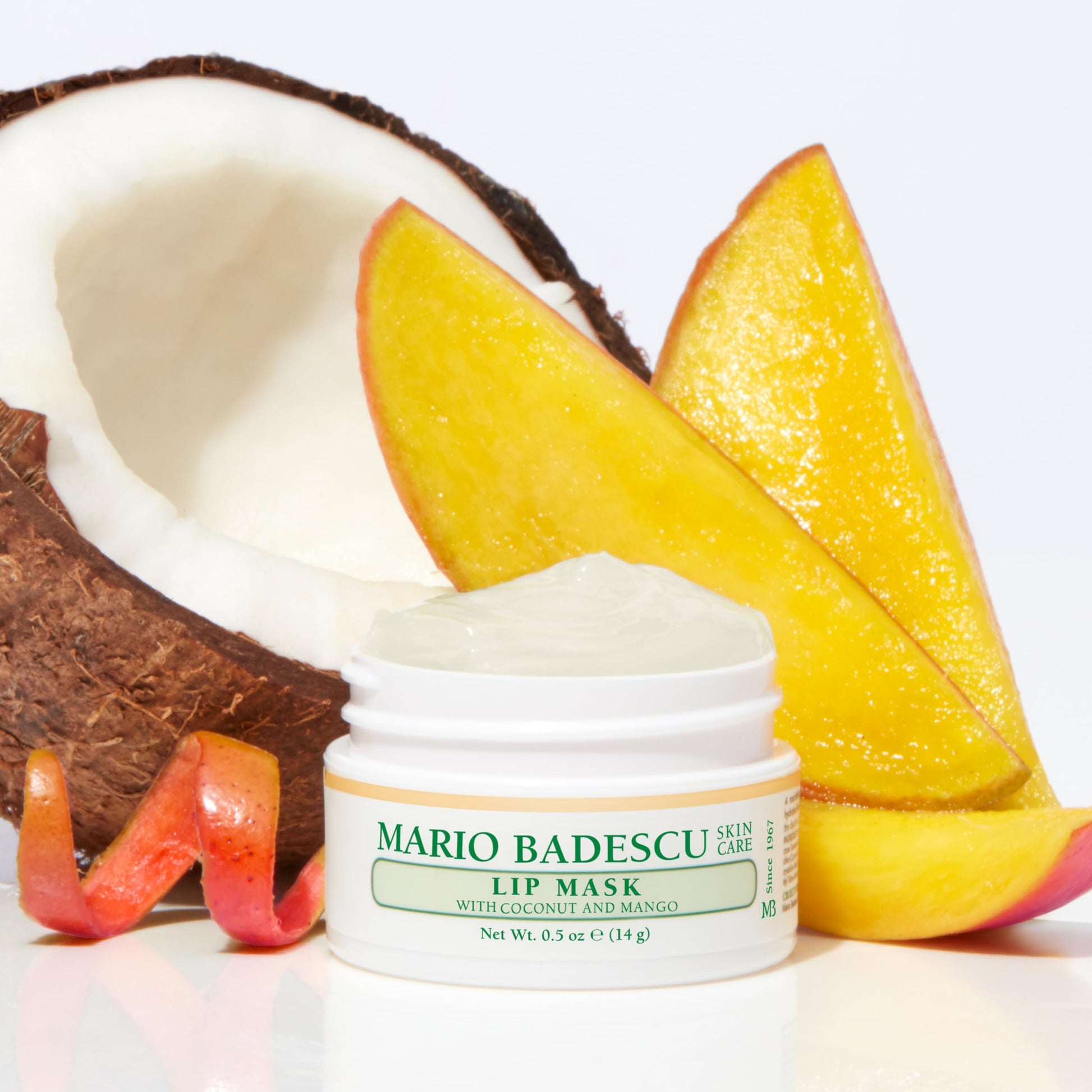 Mario Badescu Lip Mask with Coconut and Mango for All Skin Types, Overnight Lip Treatment Enriched With Skin Softening Coconut Oil, Sunflower Seed Oil and Hydrating Shea Butter, 0.5 Ounces Mario Badescu uk supplements