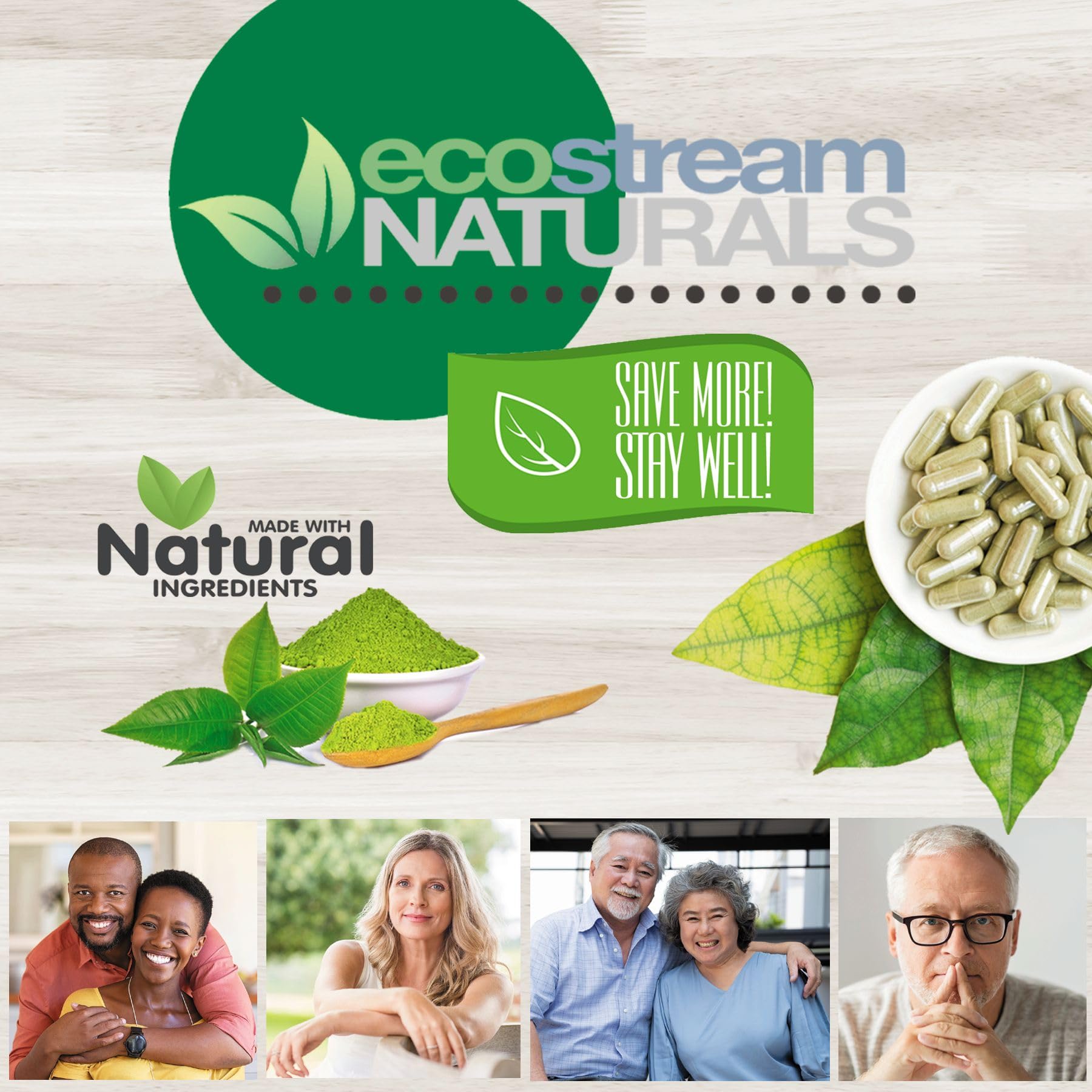 ecostream Naturals MAX 2650mg Nitric Oxide Booster L-Arginine - L-Citruline and Astragin - Time Release 2650 MAX Formula ecostream Naturals uk supplements