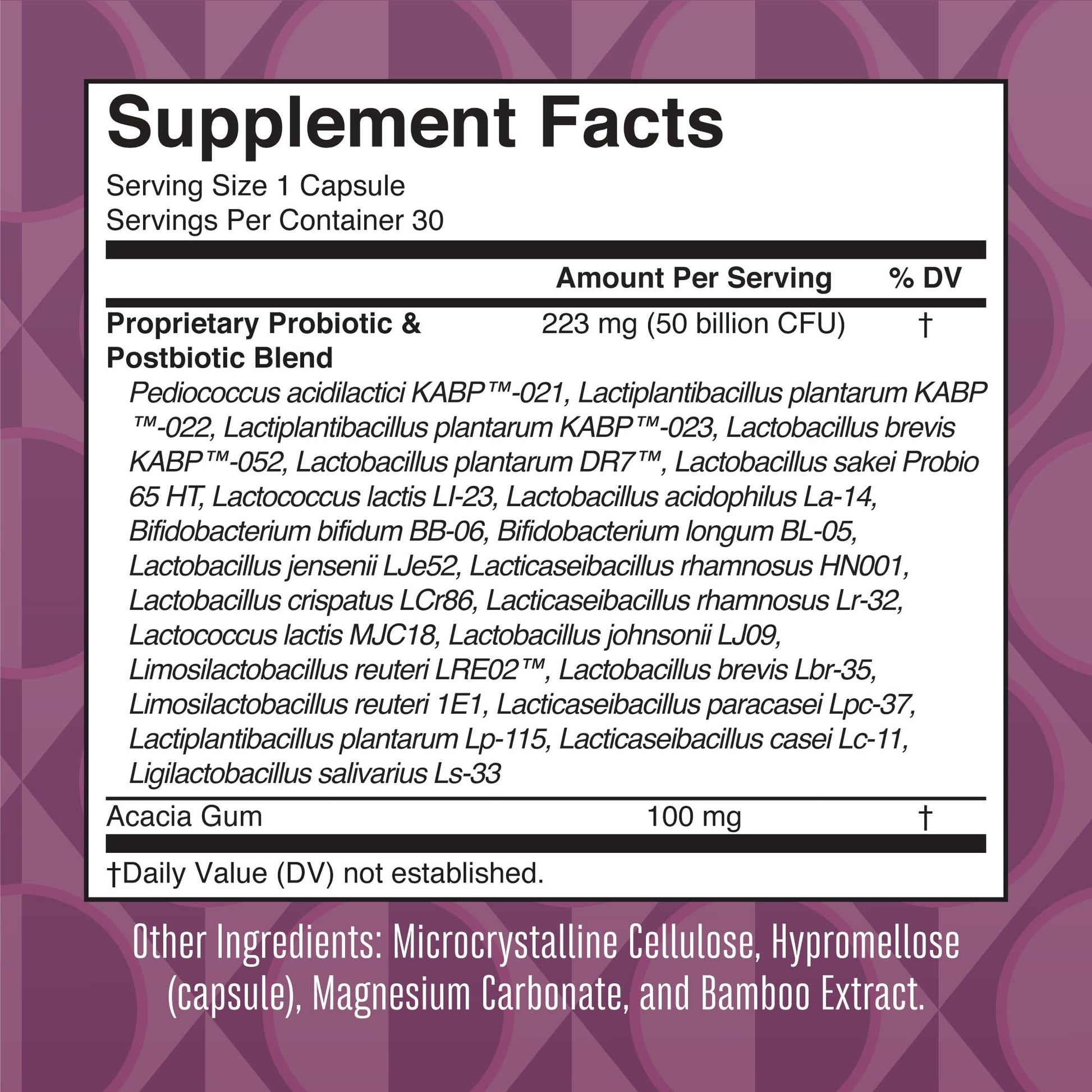 MaryRuth's 3-in-1 Daily Health 40+ Probiotics for Women | Hormonal & Menopause Support Supplement for Women | Gut Health Capsules | 50 Billion CFU | Allergen Free | 30 Ct MARYRUTH'S uk supplements