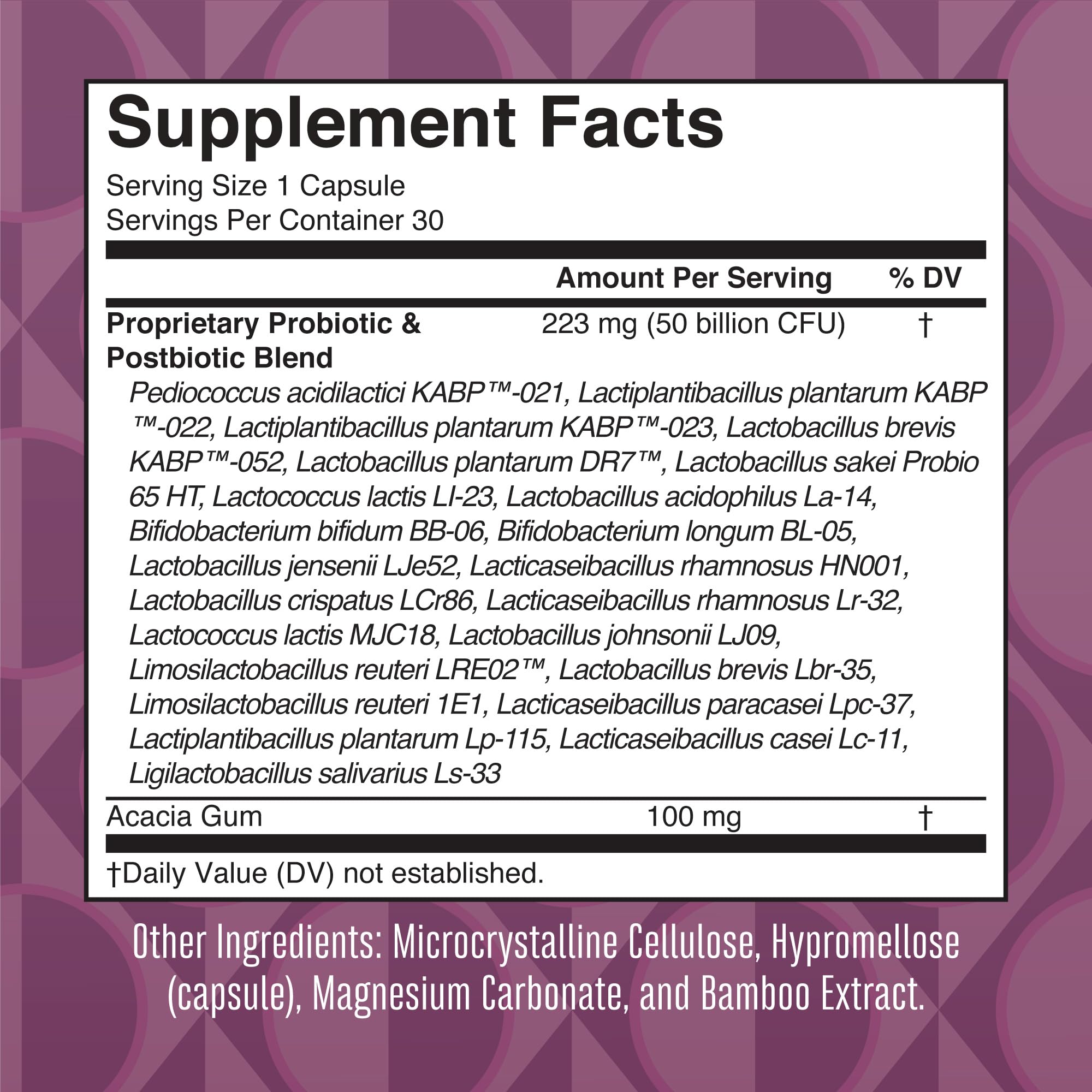 Mary Ruth's 3 in 1 Women's 40+ Health Probiotic, 30 CT MaryRuth Organics uk supplements