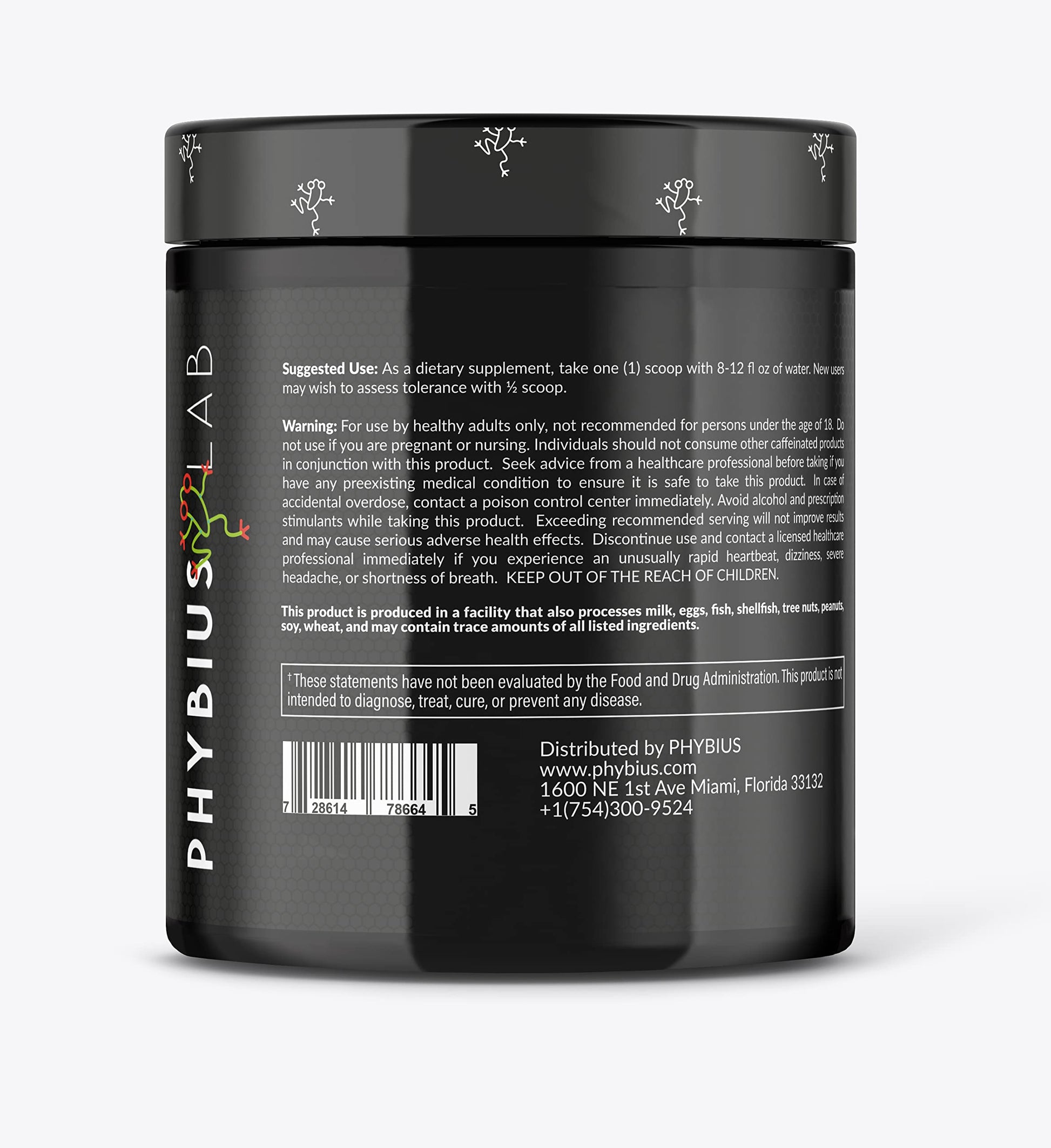 PHYBIUS Lab AM Pre-Workout (Sour Watermelon) Focus, Strength, Powder, 30 Servings PHYBIUS Lab uk supplements