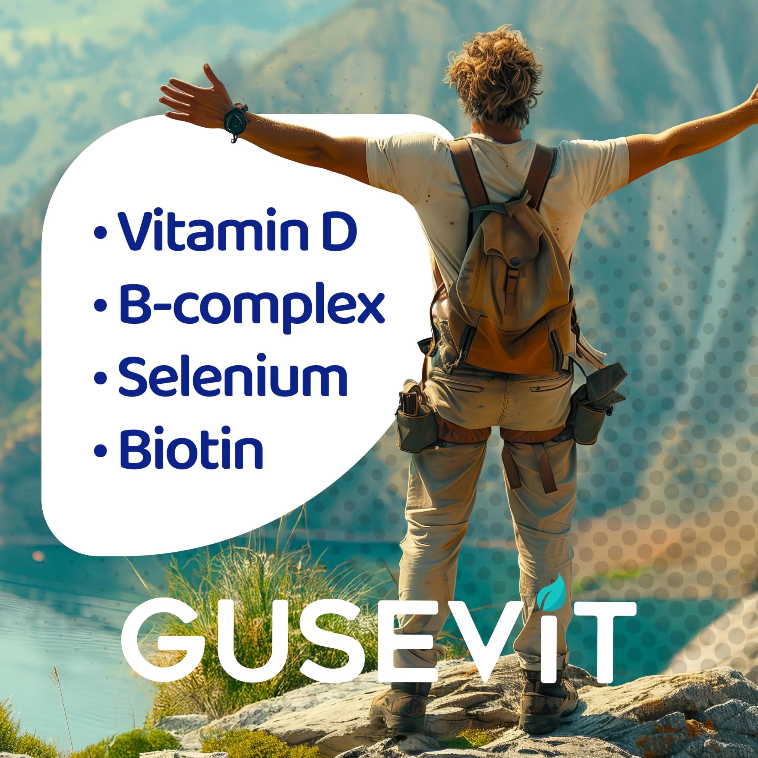 Gusevit 35-in-1 Men's Multivitamins for Immune Support, Stamina & Energy Boost | Men's Health Supplement with Vitamins & Antioxidants | Gusevit uk supplements
