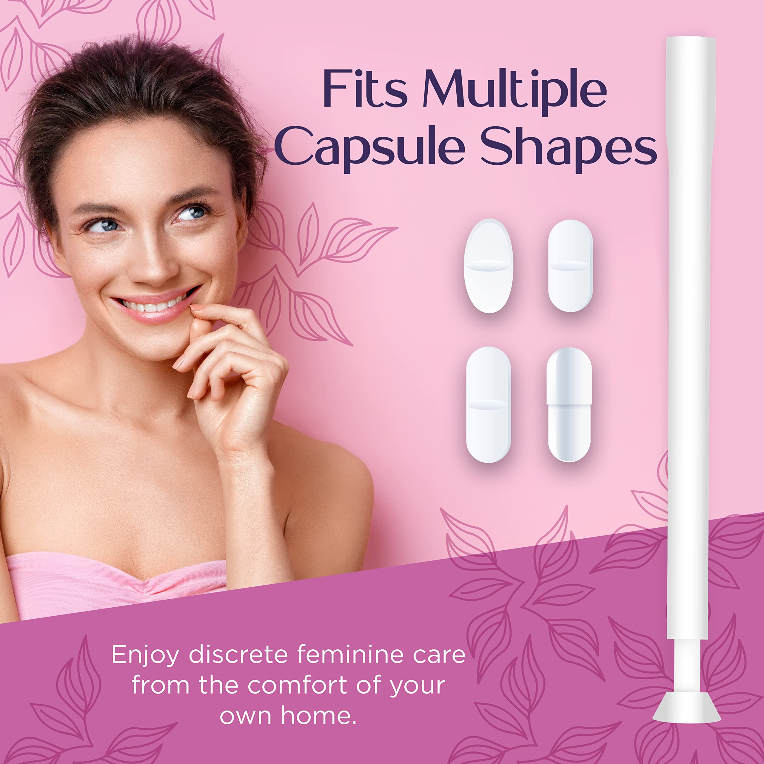 Queen Care - Disposable Suppository Applicator, Boric Acid Applicator, Feminine Care Suppository Applicator Queen Care uk supplements