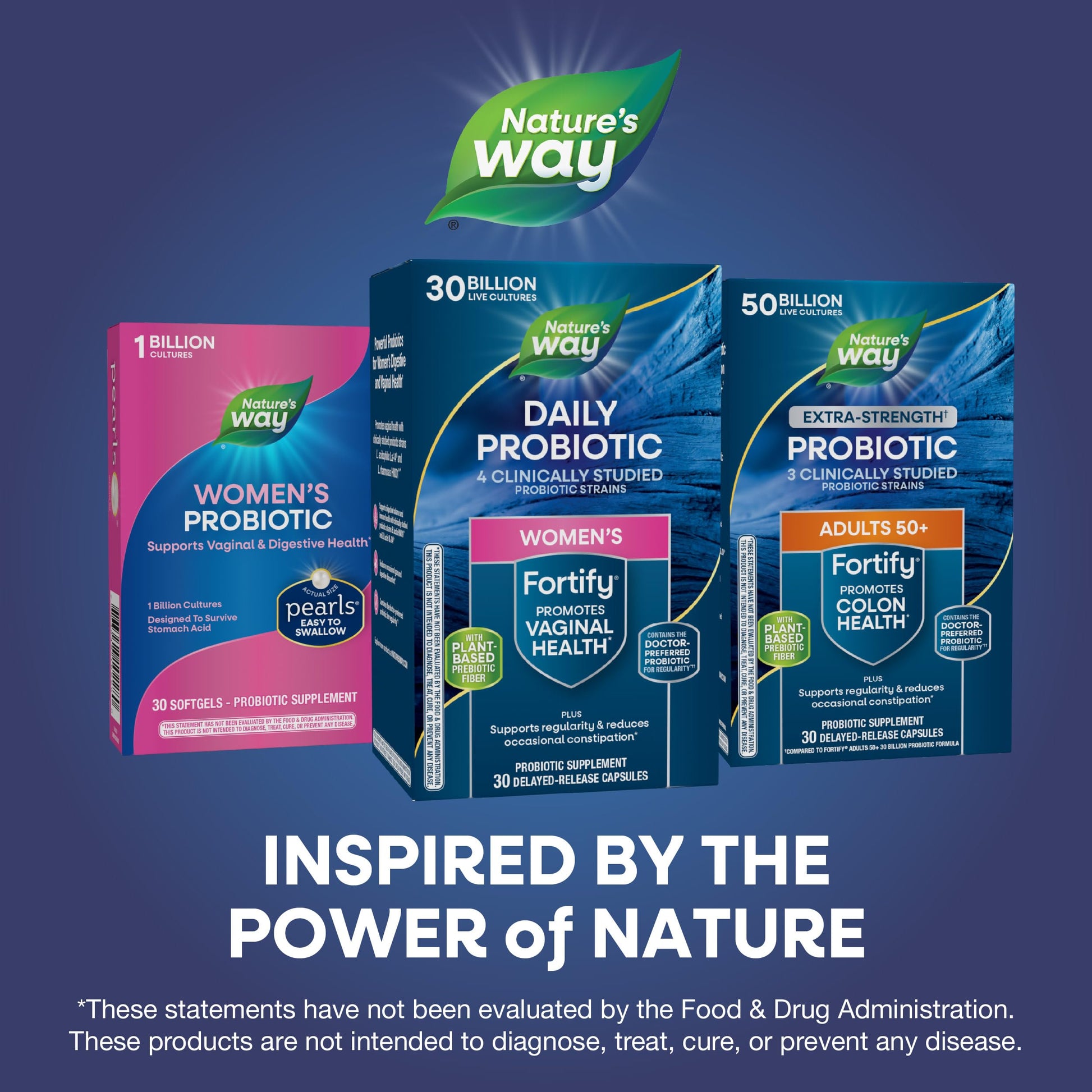 Nature’s Way Fortify Women’s Probiotic, 30 Billion Live Cultures, 11 Strains, Prebiotic, 30 Capsules Nature's Way uk supplements