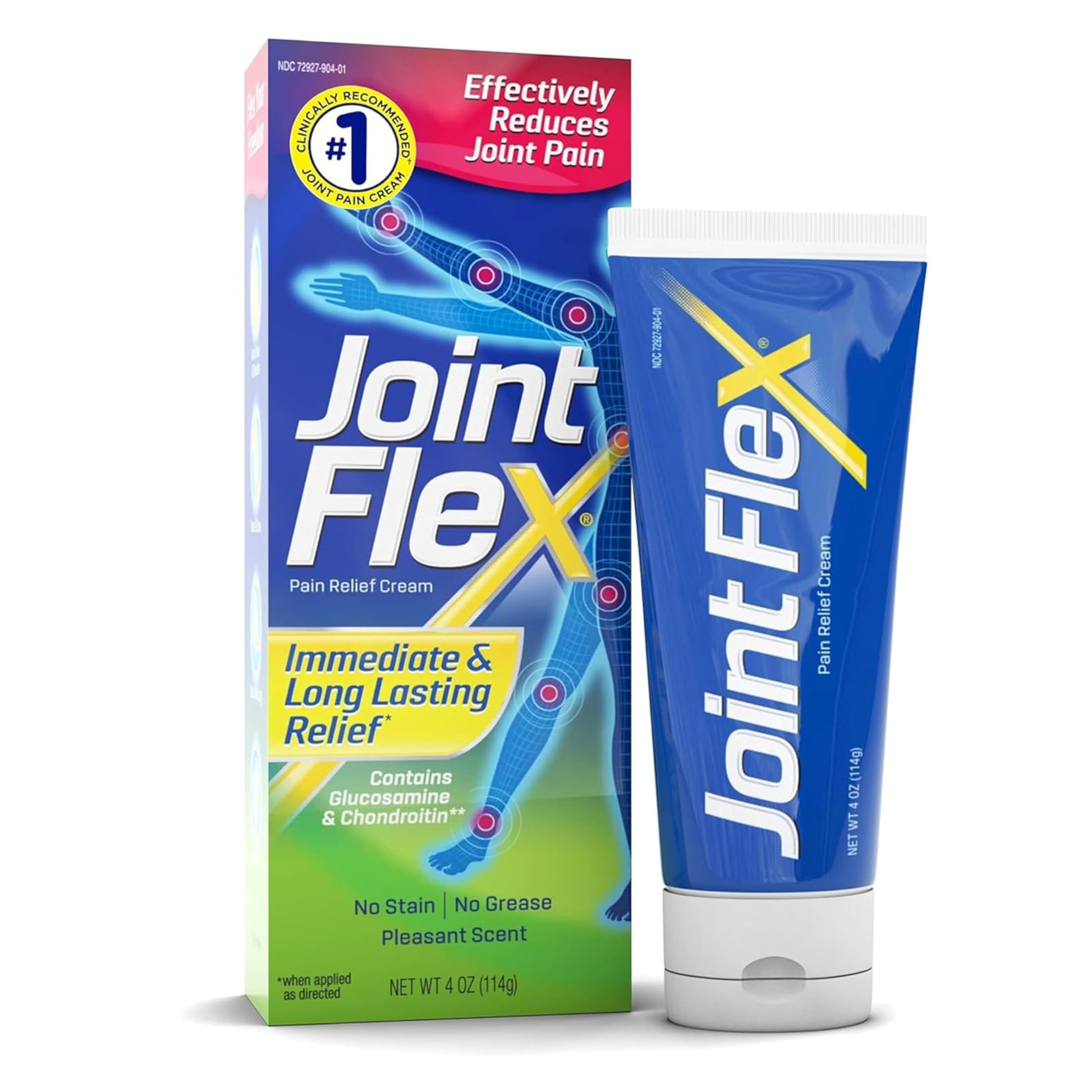 JointFlex Pain Relief Cream, Arthritis Pain Relief, Joint Pain Relief, 4 Ounce Tube JointFlex uk supplements