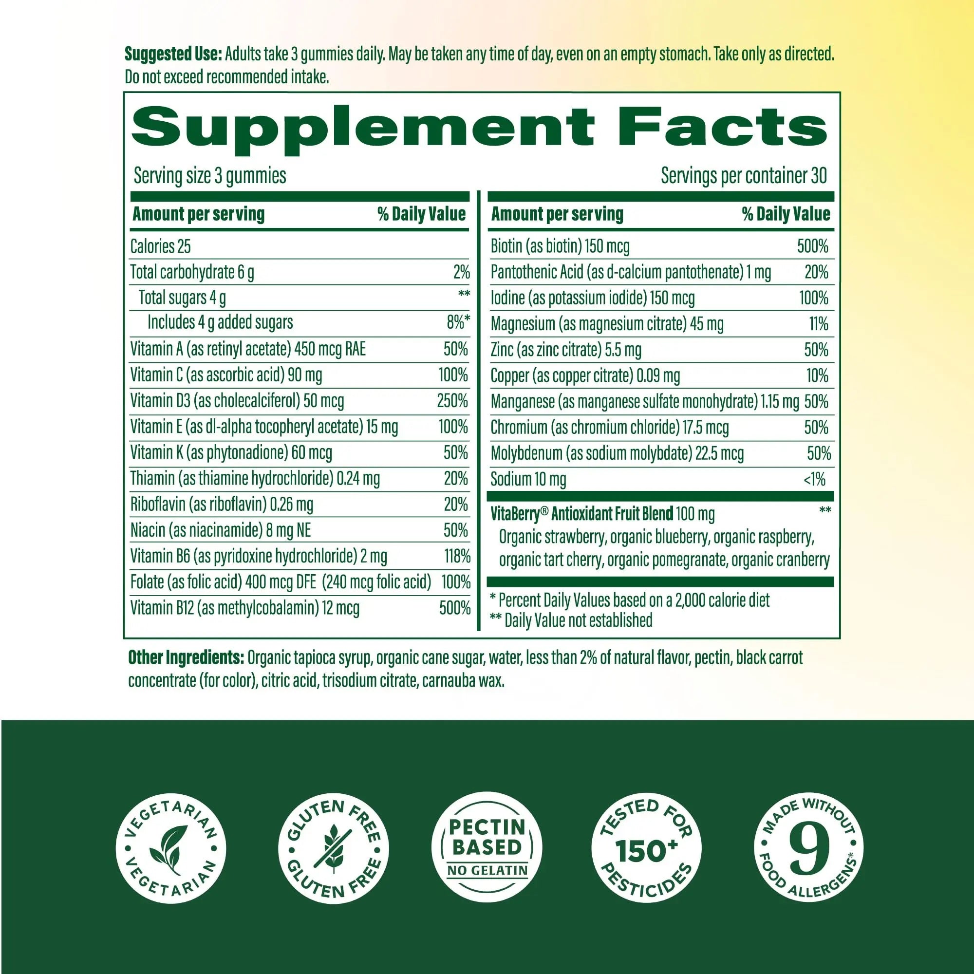 MegaFood Women’s Whole Body Multivitamin Gummies - Multivitamin For Women With Vitamin C, Magnesium Citrate, Vitamin D3, Folate MegaFood uk supplements