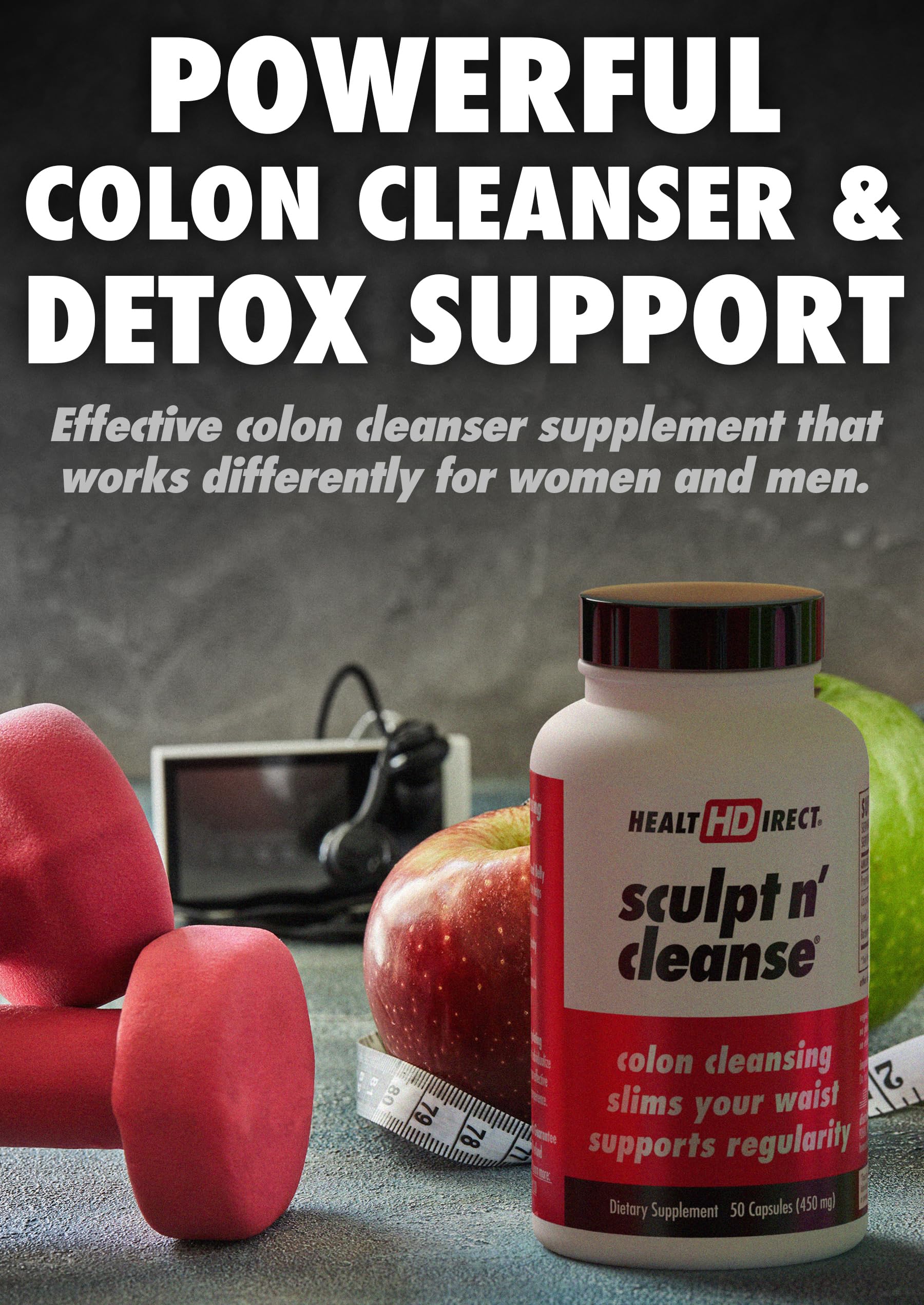 HEALTH DIRECT Sculpt n' Cleanse - Herbal Colon Cleanse for Digestive Health & Regularity HEALTH DIRECT uk supplements