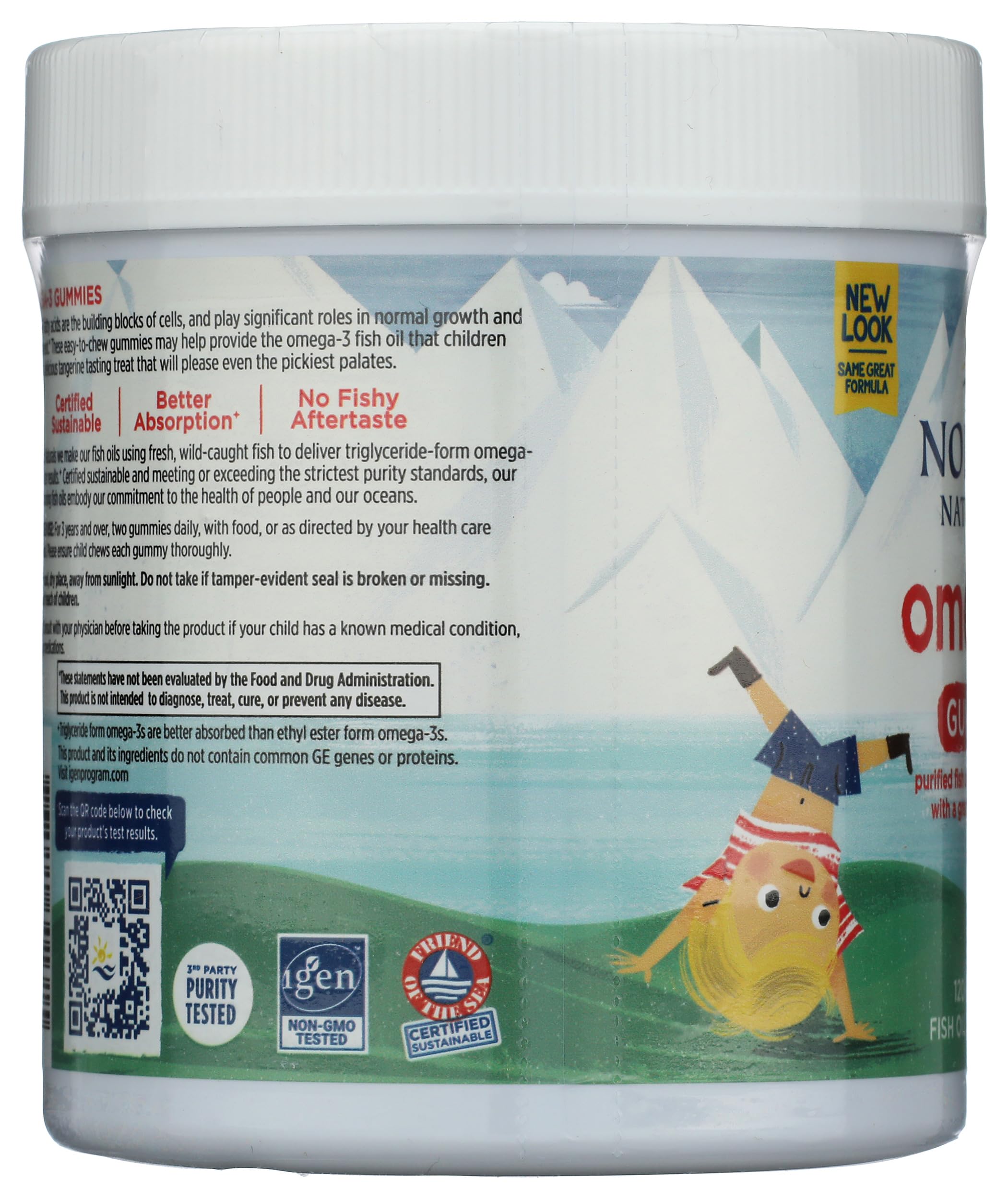 Nordic Naturals Nordic Omega 3 Gummies, 120 Ct Nordic Naturals uk supplements