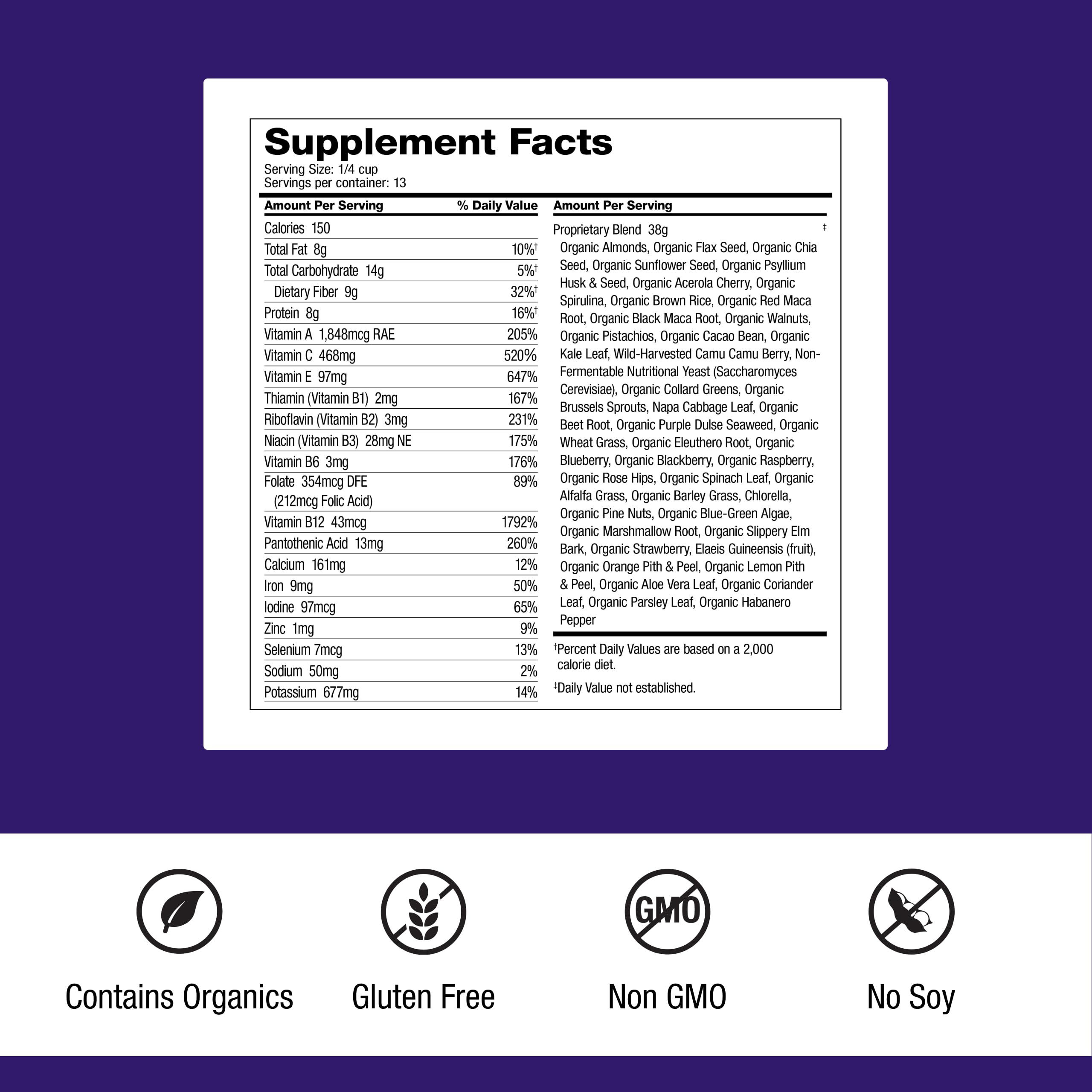 Dr. Schulze's SuperFood Ultra - Plant-Based Superfood Powder for Active Lifestyle Support - Vital Nutrients - Natural Ingredients - Gluten-Free & Dairy-Free - Vegan - 17.4 oz (13 Servings) - 2 Pack Dr. Schulze's uk supplements