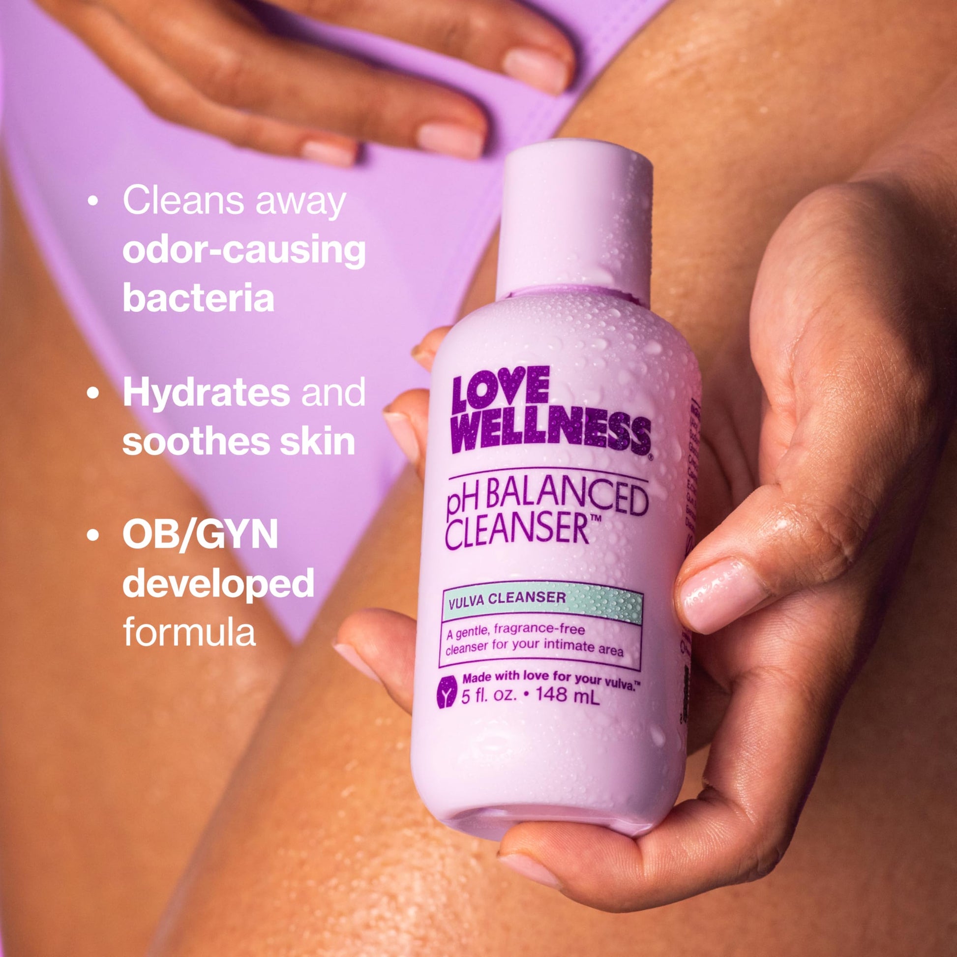 Love Wellness pH Balancing Cleanser | Feminine Vaginal Wash | Fragrance-Free | Vaginal Cleanser for Balanced pH, Intimate Health & Hygiene | Non-Irritating with Aloe Vera for Sensitive Skin | 5 Fl Oz Love Wellness uk supplements