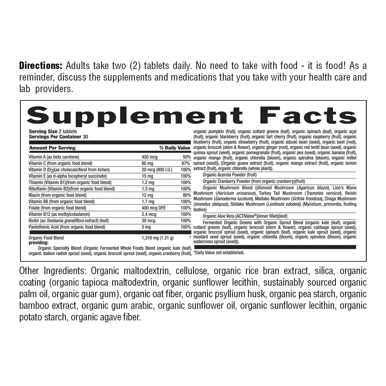Country Life Realfood Organics Women’s Multivitamin – USDA Organic, Vegan, Gluten-Free – 1,300mg Fermented Whole Foods, Vitamins D, E, B, Folate & Biotin Country Life uk supplements