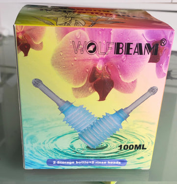 Wolfbeam Irrigator Cleaning Products for Women Enema Bulb Syringe Vaginal Cleaner Enema Cleanser wolf-beam uk supplements