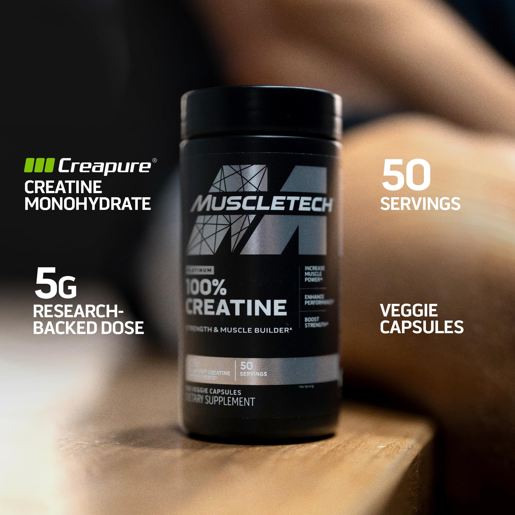 MuscleTech Platinum 100% Creatine Pills | Creatine Monohydrate Pill| | Muscle Recovery MuscleTech uk supplements