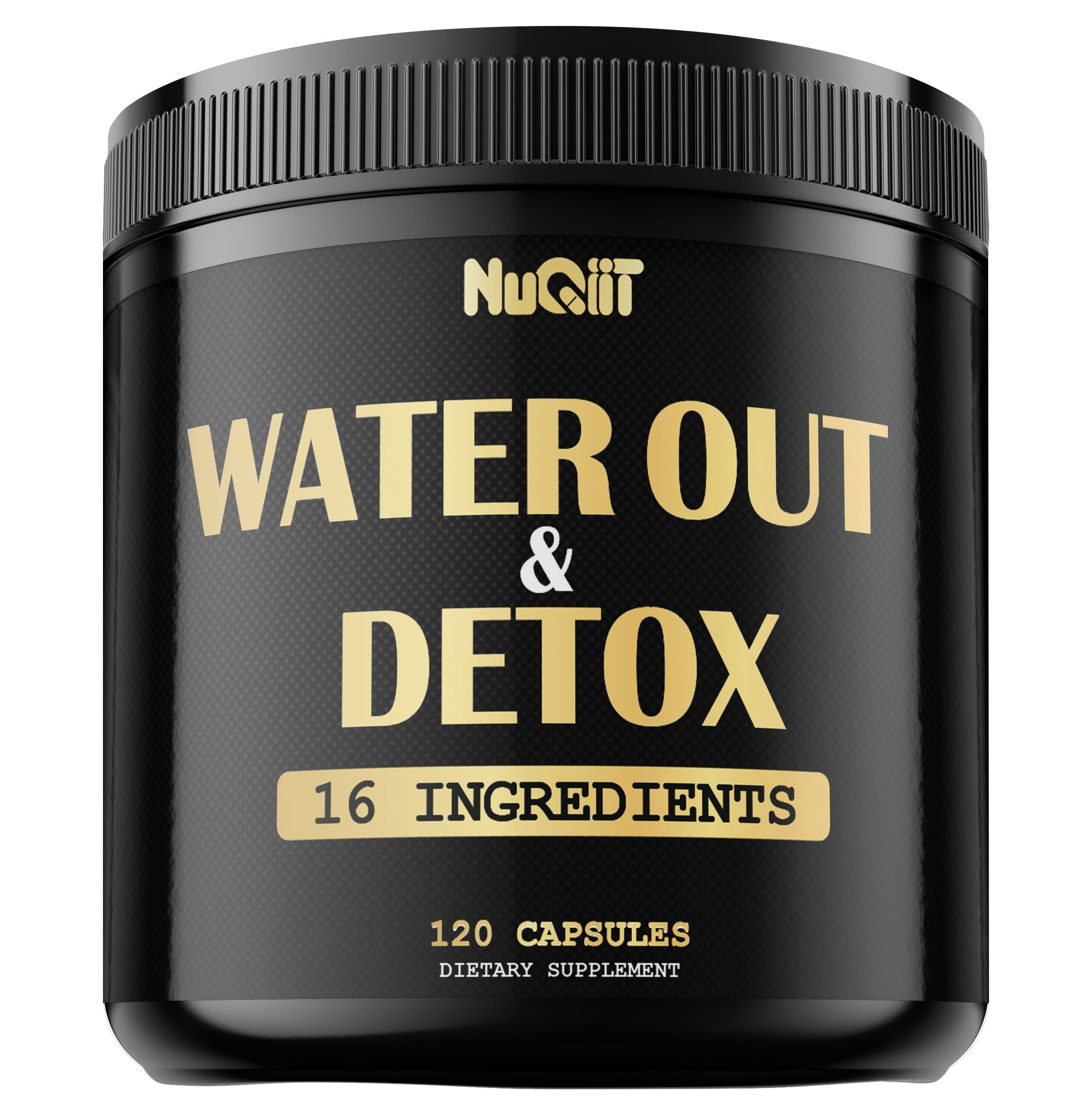 Nuqiit Water Out Supplement with Dandelion Root 12000mg Apple Cider Vinegar 4500mg & More Nuqiit uk supplements