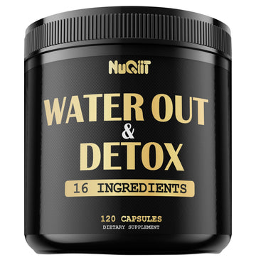 Nuqiit Water Out Supplement with Dandelion Root 12000mg Apple Cider Vinegar 4500mg & More Nuqiit uk supplements
