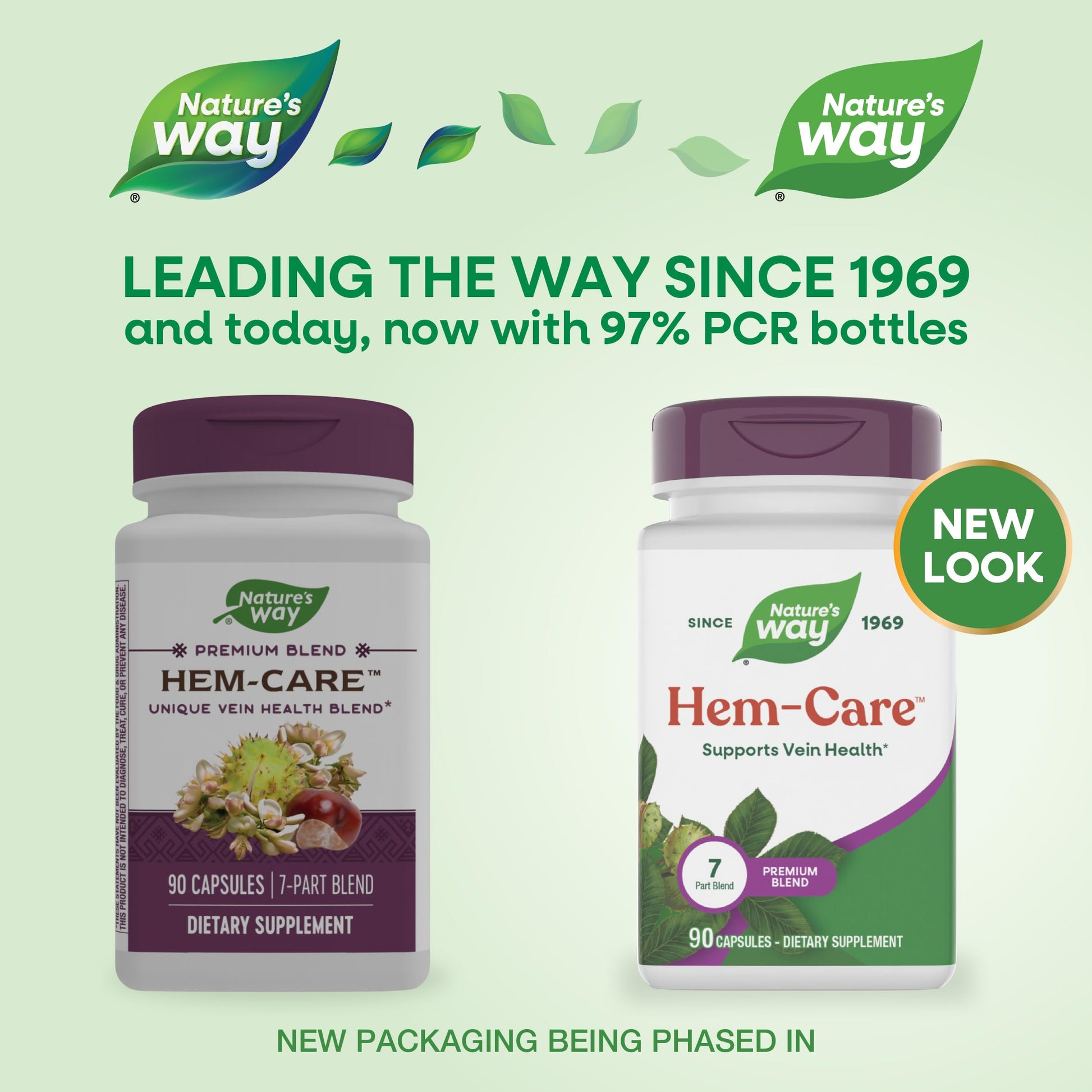 Nature's Way Premium Hem-Care, Unique Vein Health Blend*, 90 Capsules Nature's Way uk supplements