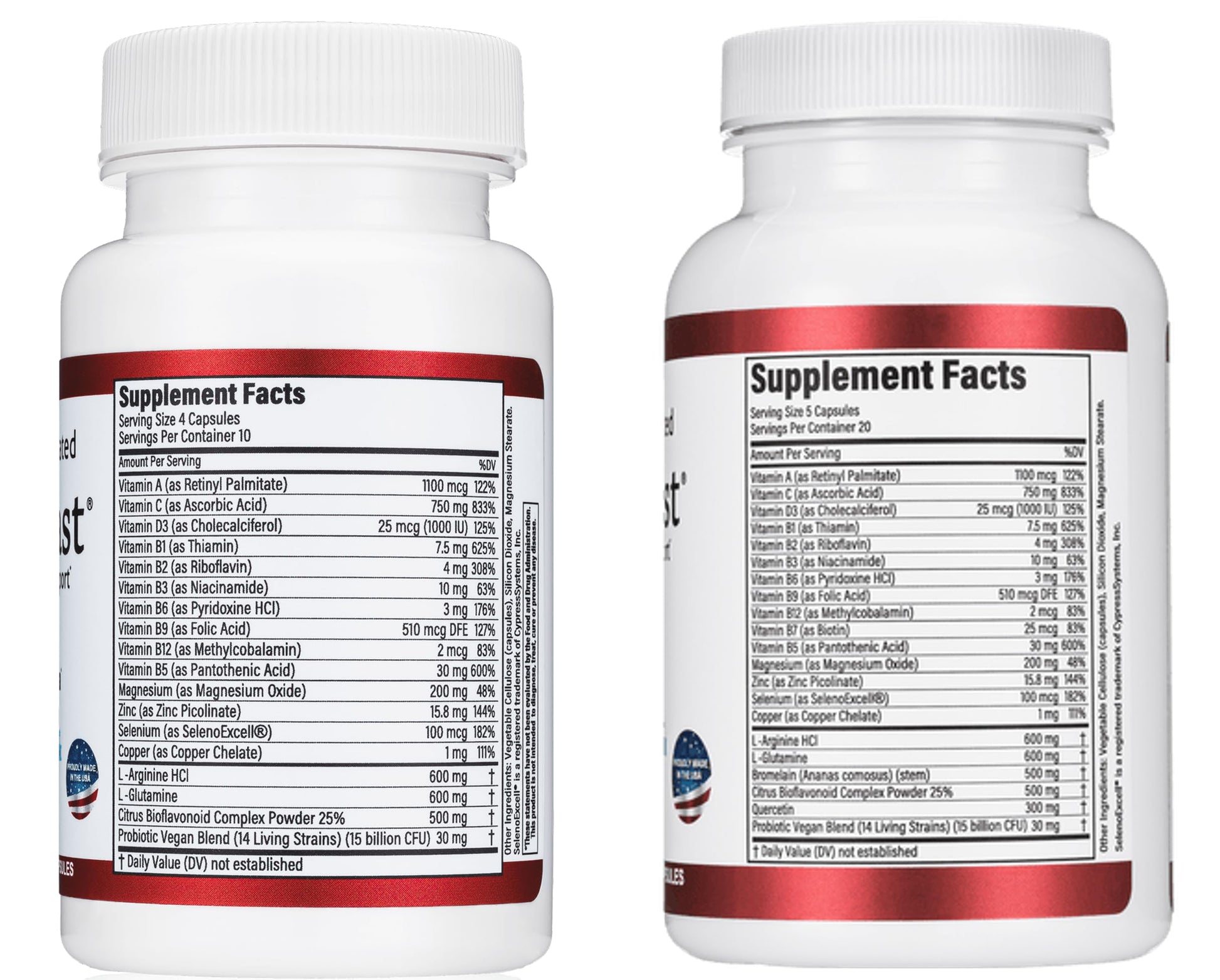 HealFast Complete Surgery & Injury Recovery Supplement: for Wound, Scar Treatment & Bruising w/Vitamins, Bromelain, Quercetin & Probiotics (Pre+Post Op) HealFast uk supplements