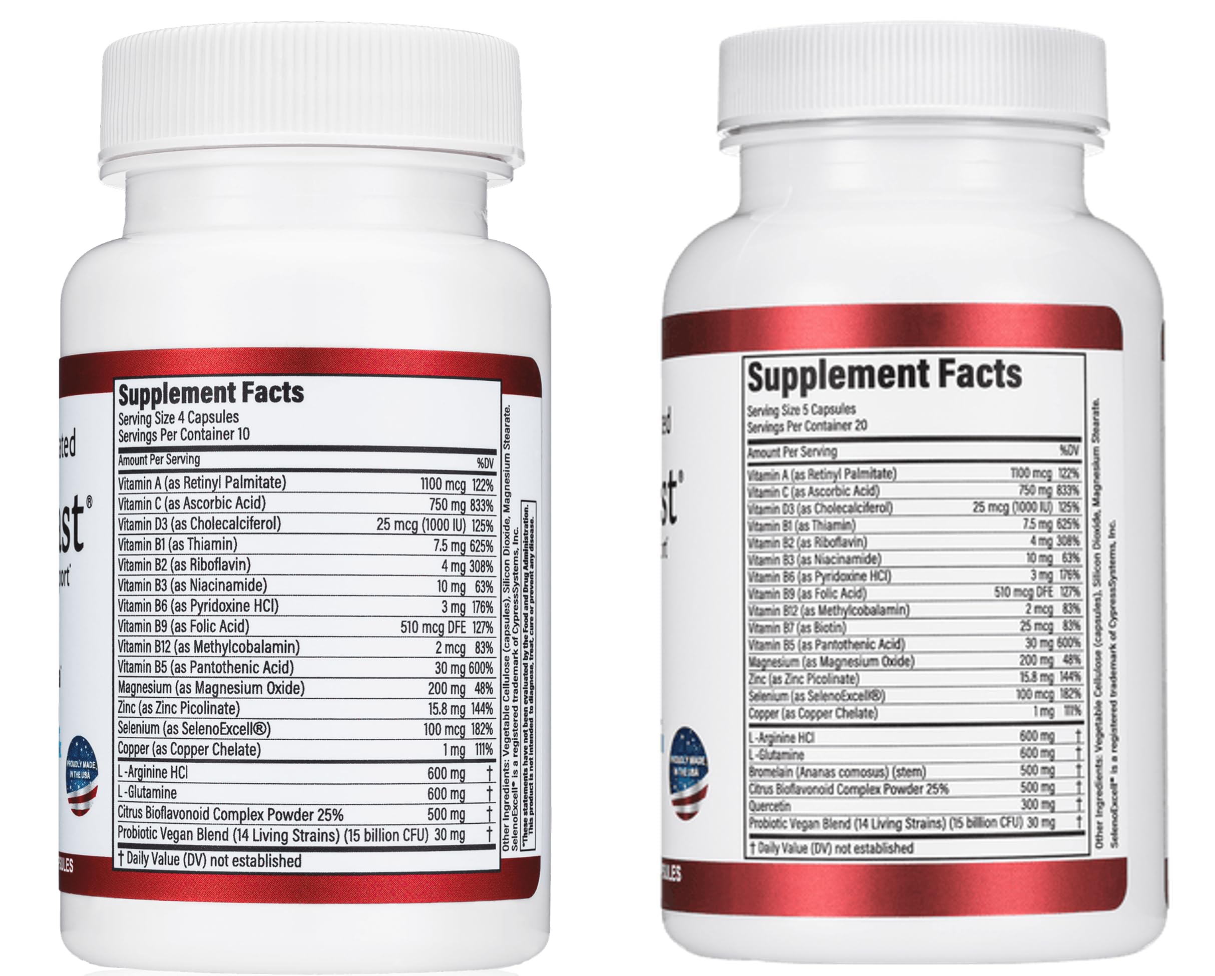 HealFast Complete Surgery & Injury Recovery Supplement: for Wound, Scar Treatment & Bruising w/Vitamins, Bromelain, Quercetin & Probiotics (Pre+Post Op) HealFast uk supplements