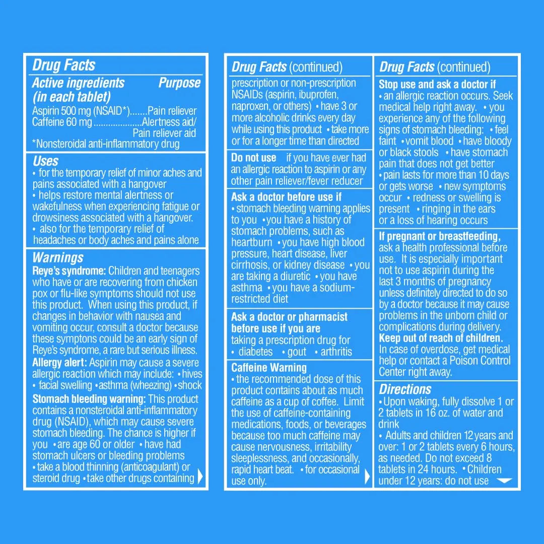 Blowfish for Hangovers - Fast Hangover Relief in 15 Minutes | FDA-Recognized Formulation | Headache Relief, Energy, and Hydration in One Step Blowfish uk supplements