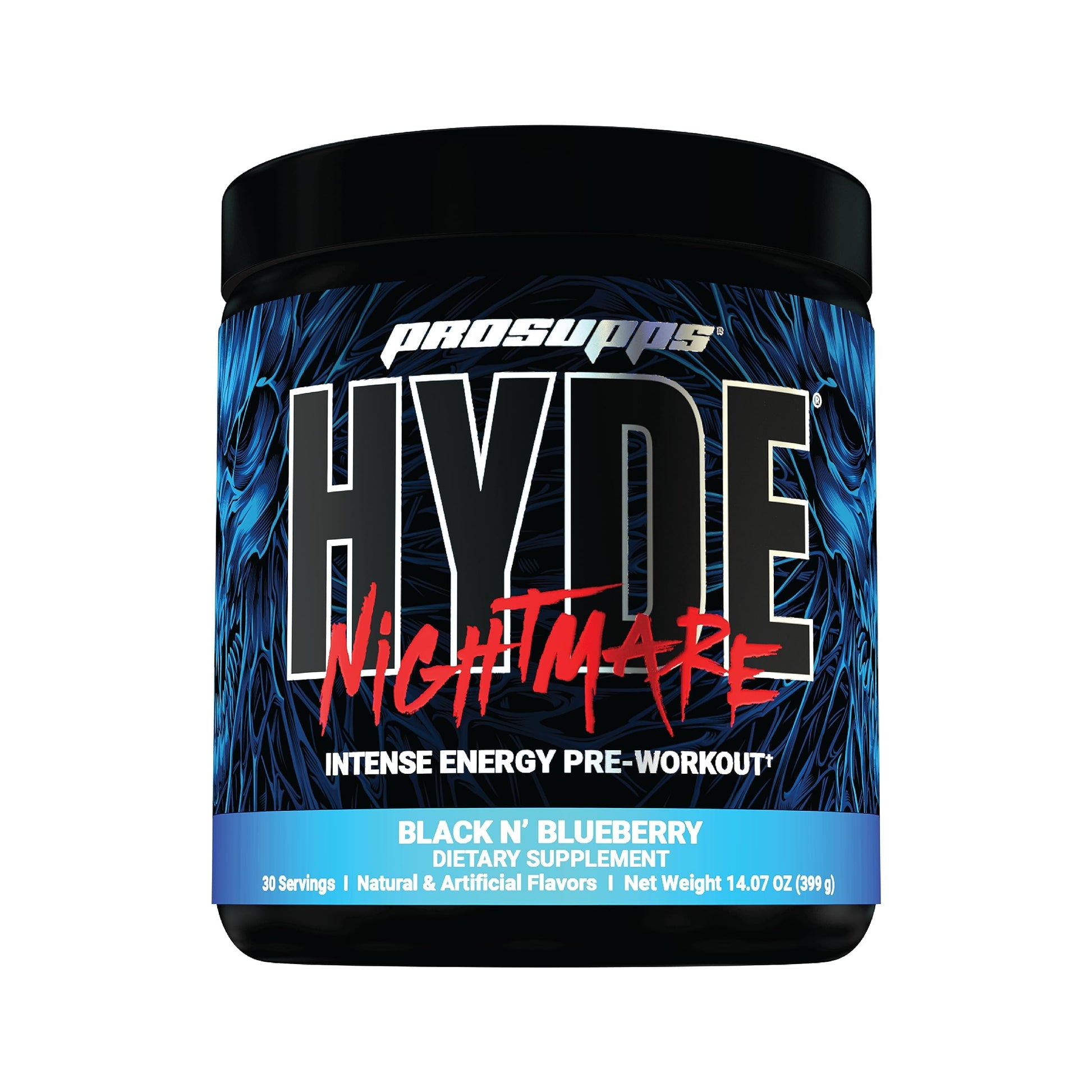 PROSUPPS Hyde Nightmare Pre-Workout Powder Energy Drink - Intense Energy, Mental PROSUPPS uk supplements