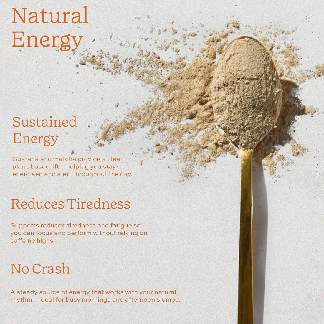 Aduna Organic Energy Superfood Blend | 100% Natural Stir-in Blend With 10+ Superfoods for Natural Energy, Focus & Reduced Tiredness | Vegan Powder for Yogurt, Juices, & Smoothies | 250g Aduna uk supplements