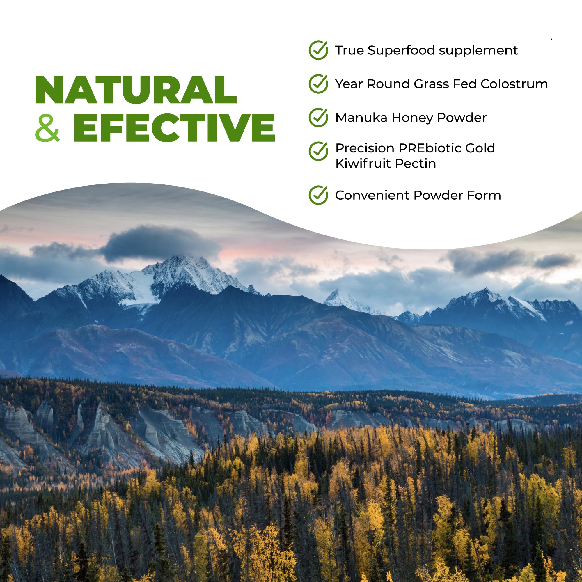 Intestinal Fortitude Boosted Colostrum Superfood Dietary Supplement: Grass-Fed New Zealand Bovine Colostrum, Gold Kiwifruit, Manuka Honey, for Digestion, Immune System, and Gut Health (60 Grams) Intestinal Fortitude uk supplements