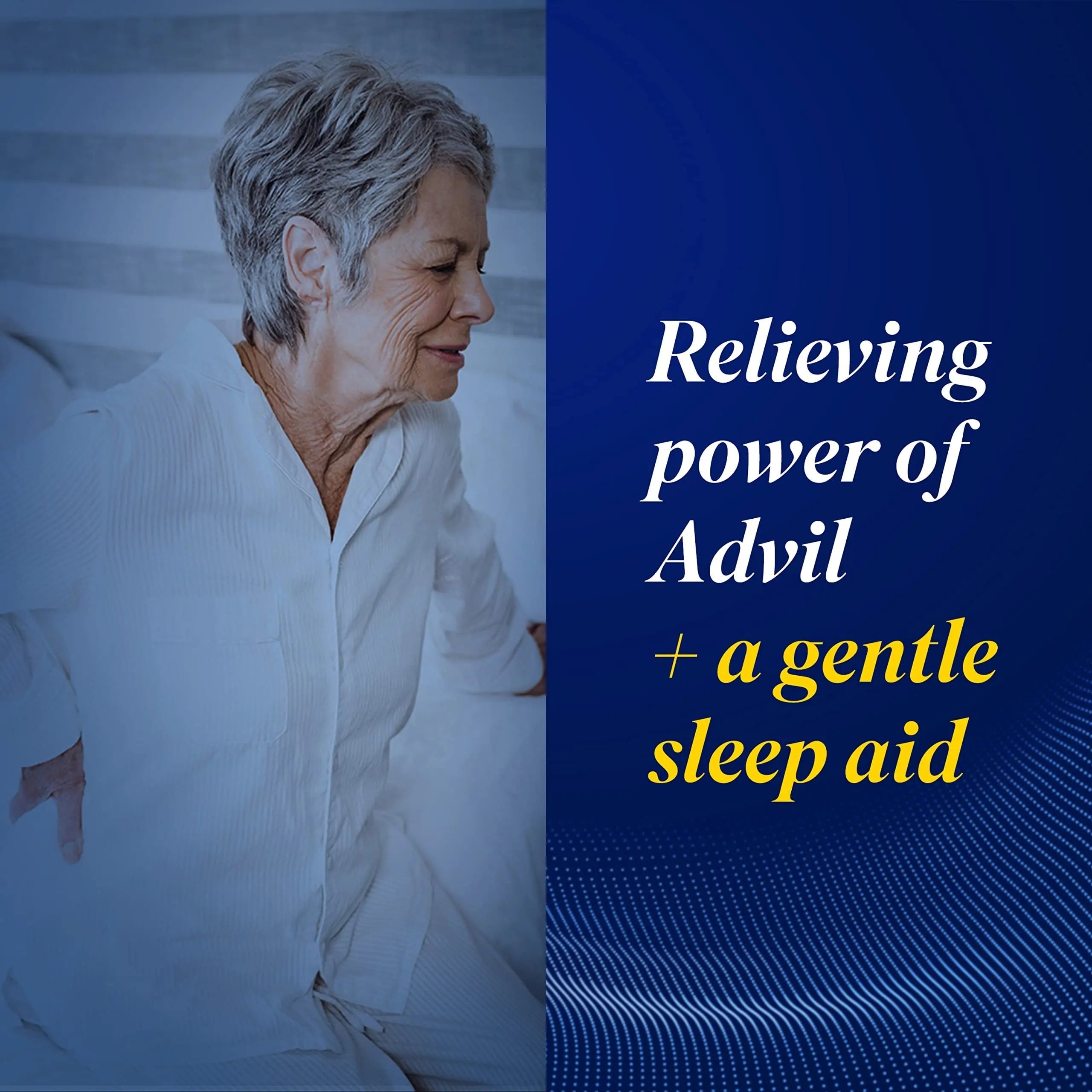 Advil PM Pain Reliever and Nighttime Sleep Aid, Pain Medicine with Ibuprofen for Pain Relief and Diphenhydramine Citrate for a Sleep Aid - 40 Coated Caplets Advil uk supplements