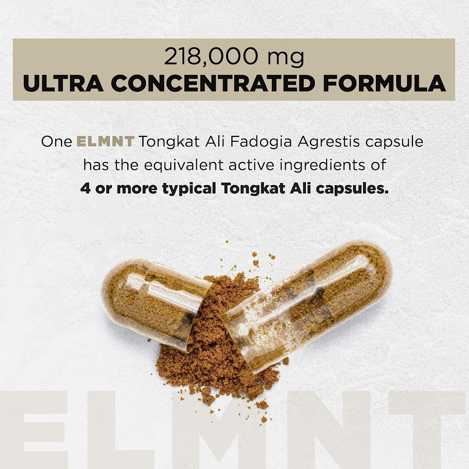 228,000mg 200x Strength Tongkat Ali for Men w. Fadogia Agrestis Extract - 10% Eurycomanone Longjack Highest Potency Fadogia Agrestis Tongkat Ali Supplement - Muscle Growth & Test Support Pills for Men TERRA ELMNT uk supplements