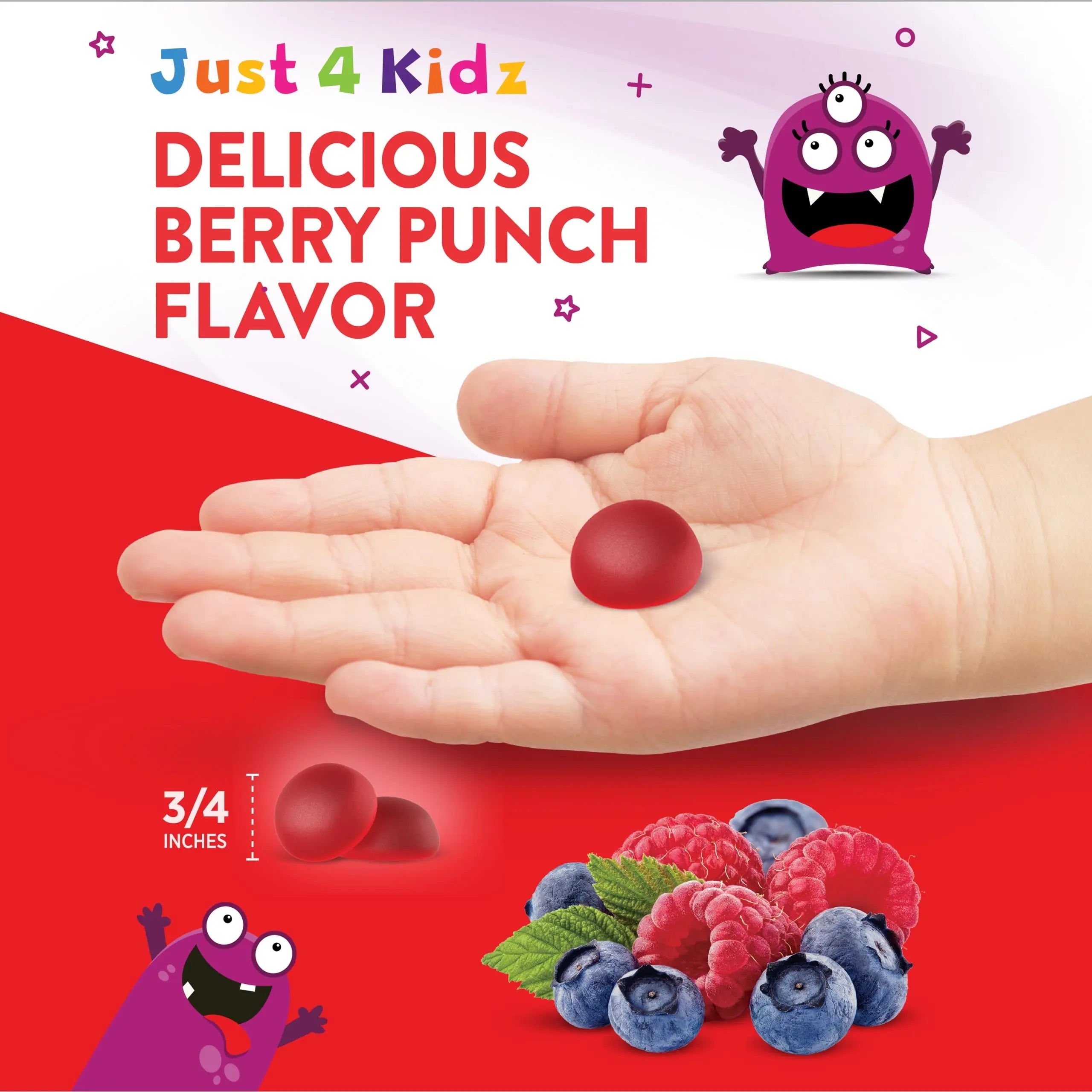 Nature's Truth Kids Multivitamin Gummies with Probiotics | 120 Count | Berry Punch Flavor | Vegetarian, Non-GMO & Gluten Free Supplement Nature's Truth uk supplements