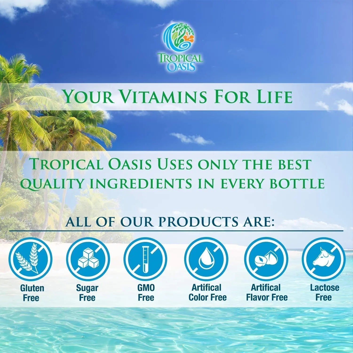 Premium Liquid Multivitamin for Women | Sugar Free Women’s Multivitamin | 100+ Vitamins, Minerals Tropical Oasis uk supplements